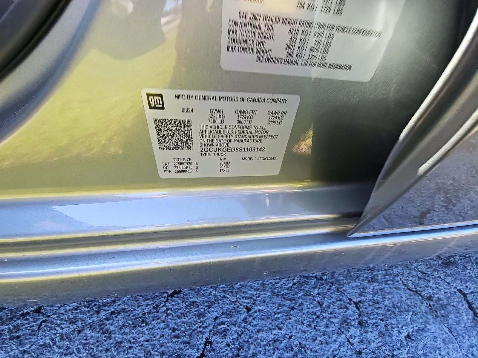 2025 Chevrolet Silverado 1500 LTZ AWD