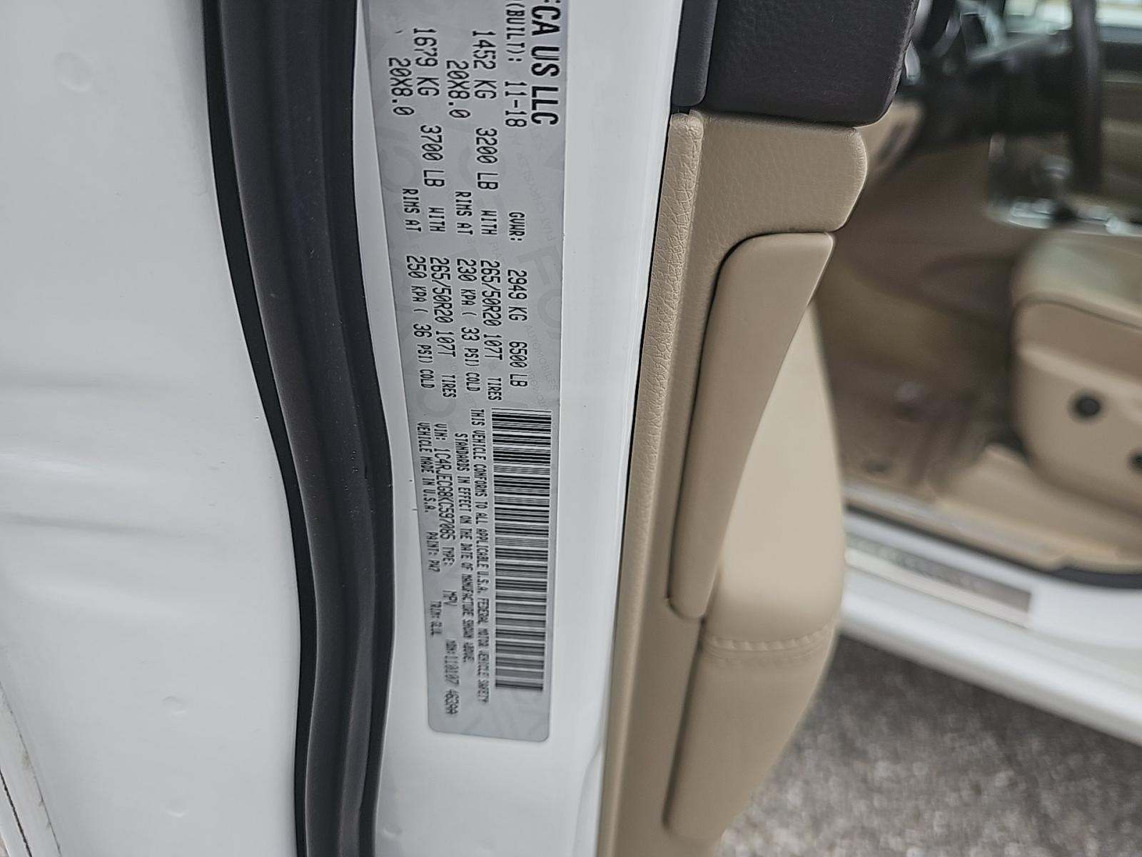 2019 Jeep Grand Cherokee Overland RWD