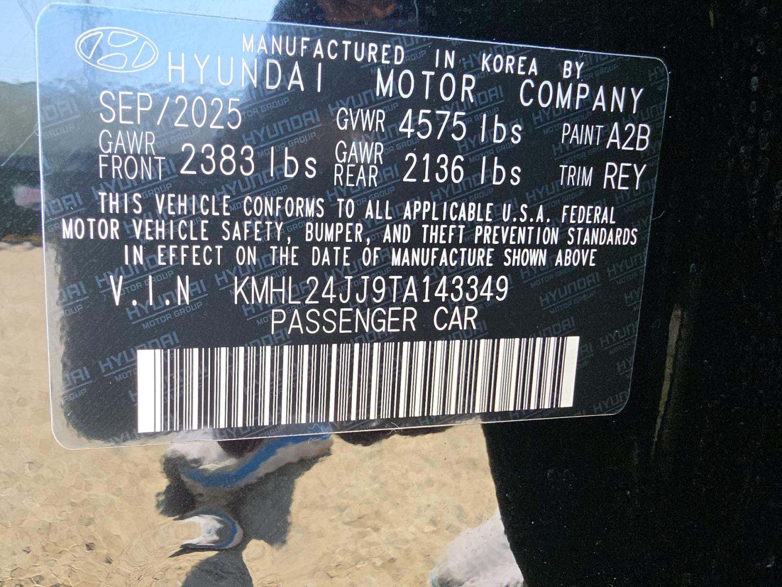 2026 Hyundai Sonata Hybrid Blue FWD