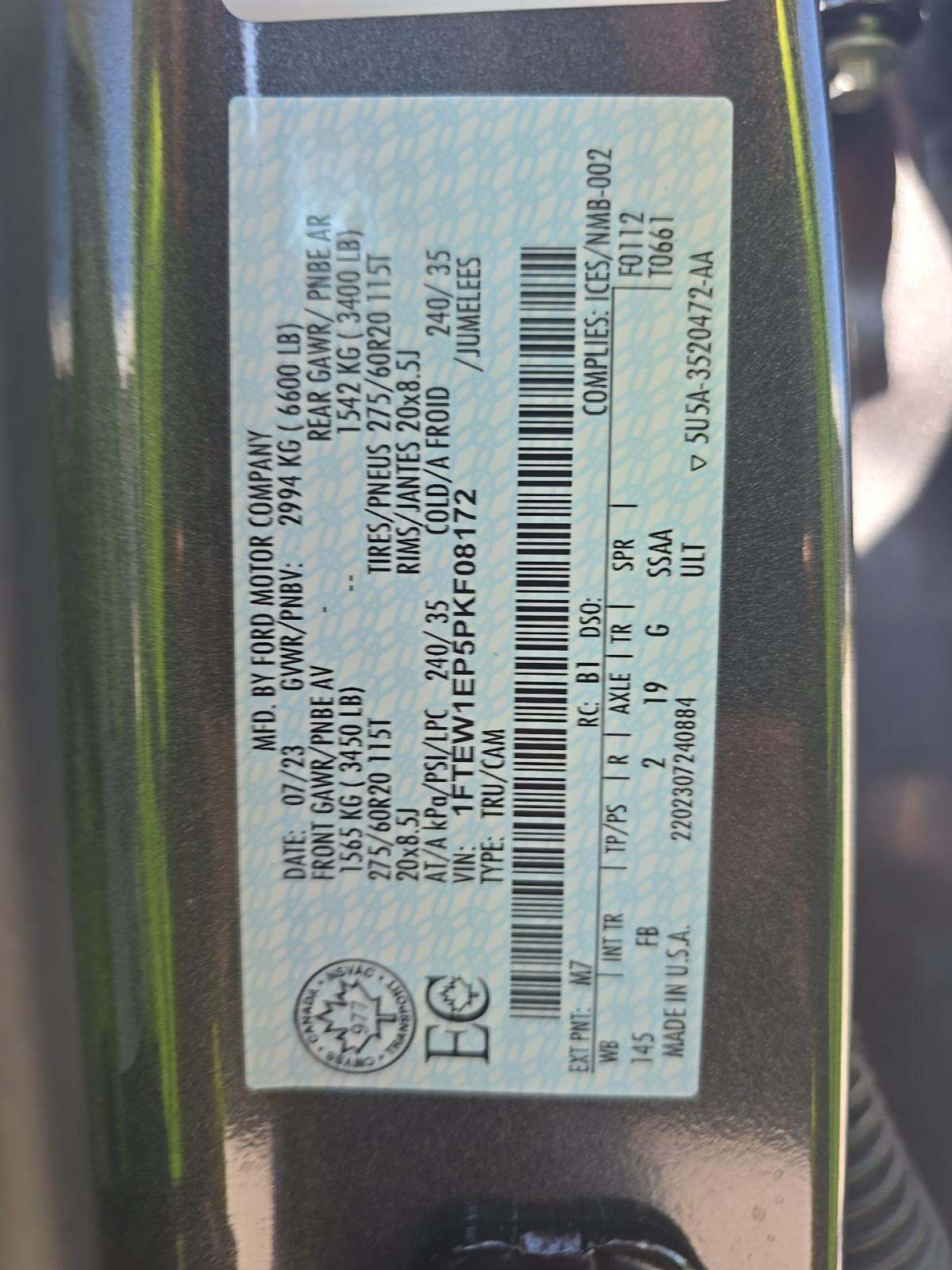 2023 Ford F-150 XLT AWD