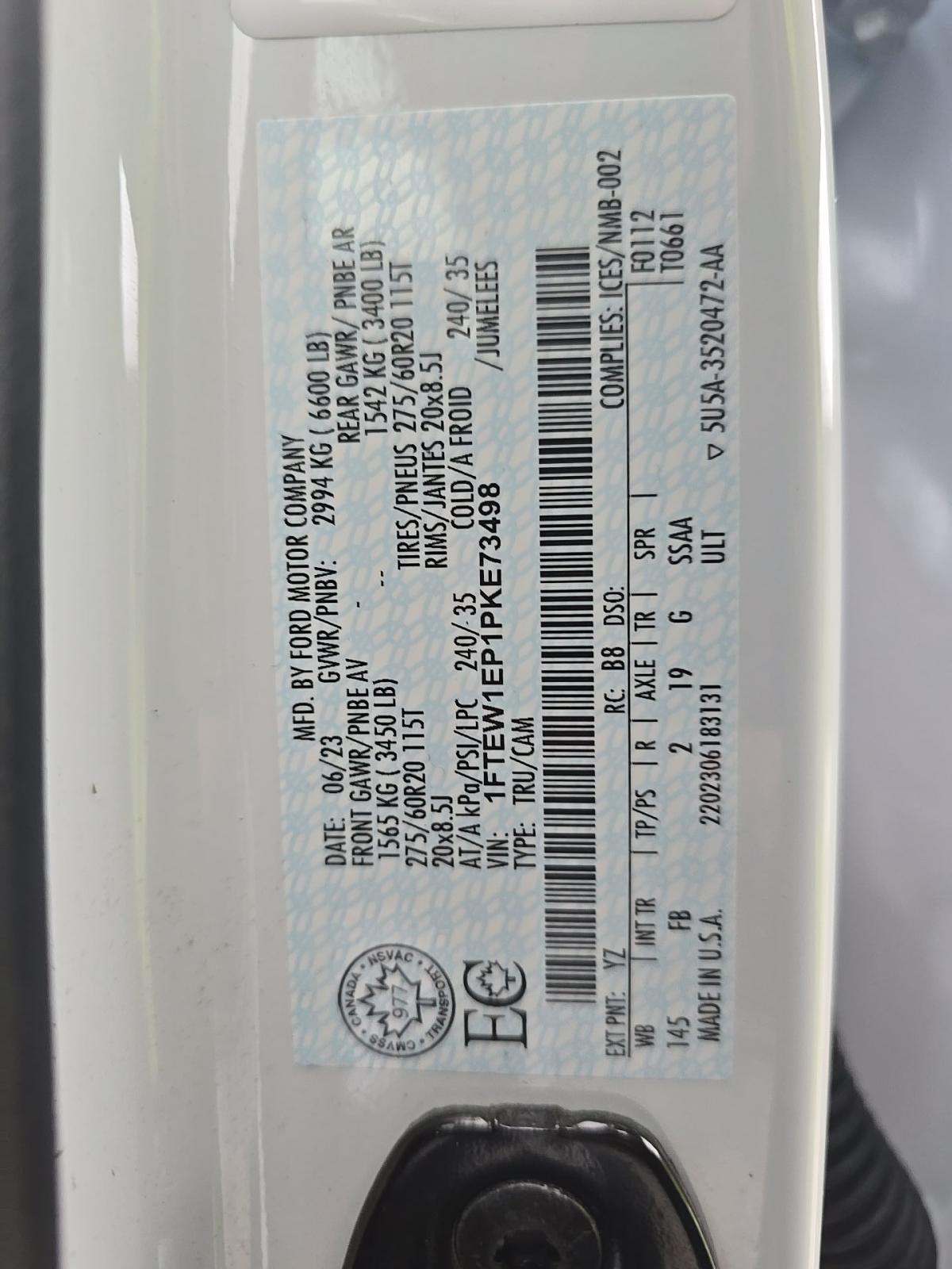 2023 Ford F-150 XLT AWD