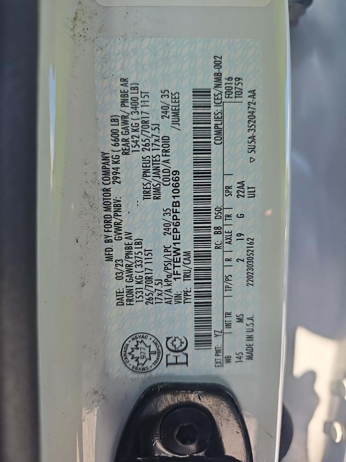 2023 Ford F-150 XL AWD