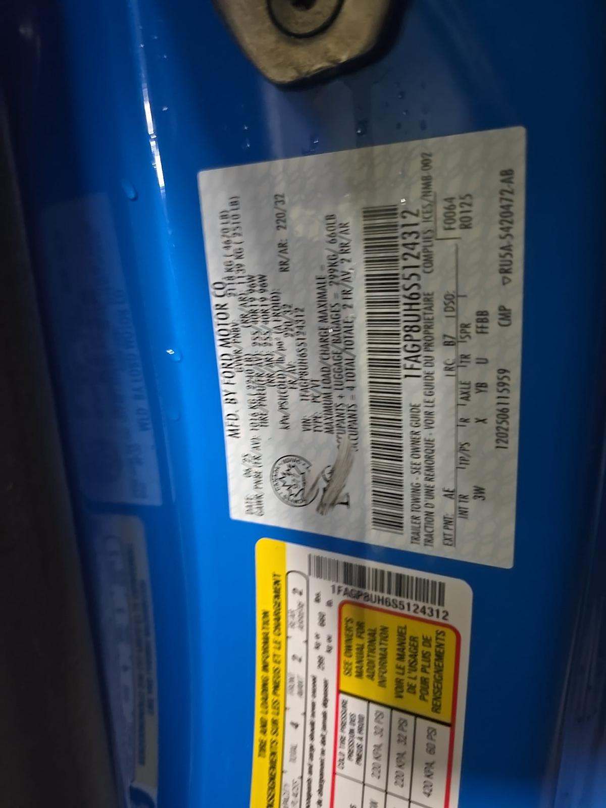 2025 Ford Mustang EcoBoost Premium RWD