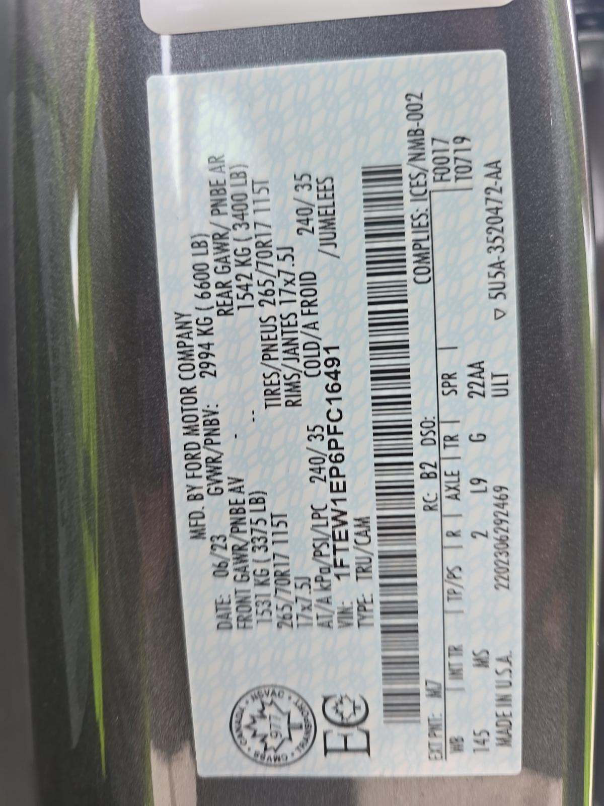 2023 Ford F-150 XLT AWD