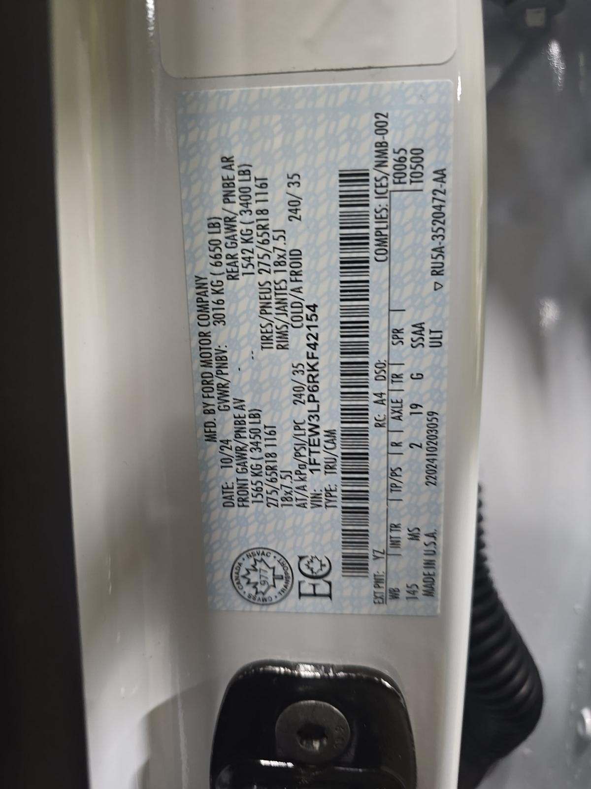 2024 Ford F-150 XLT AWD