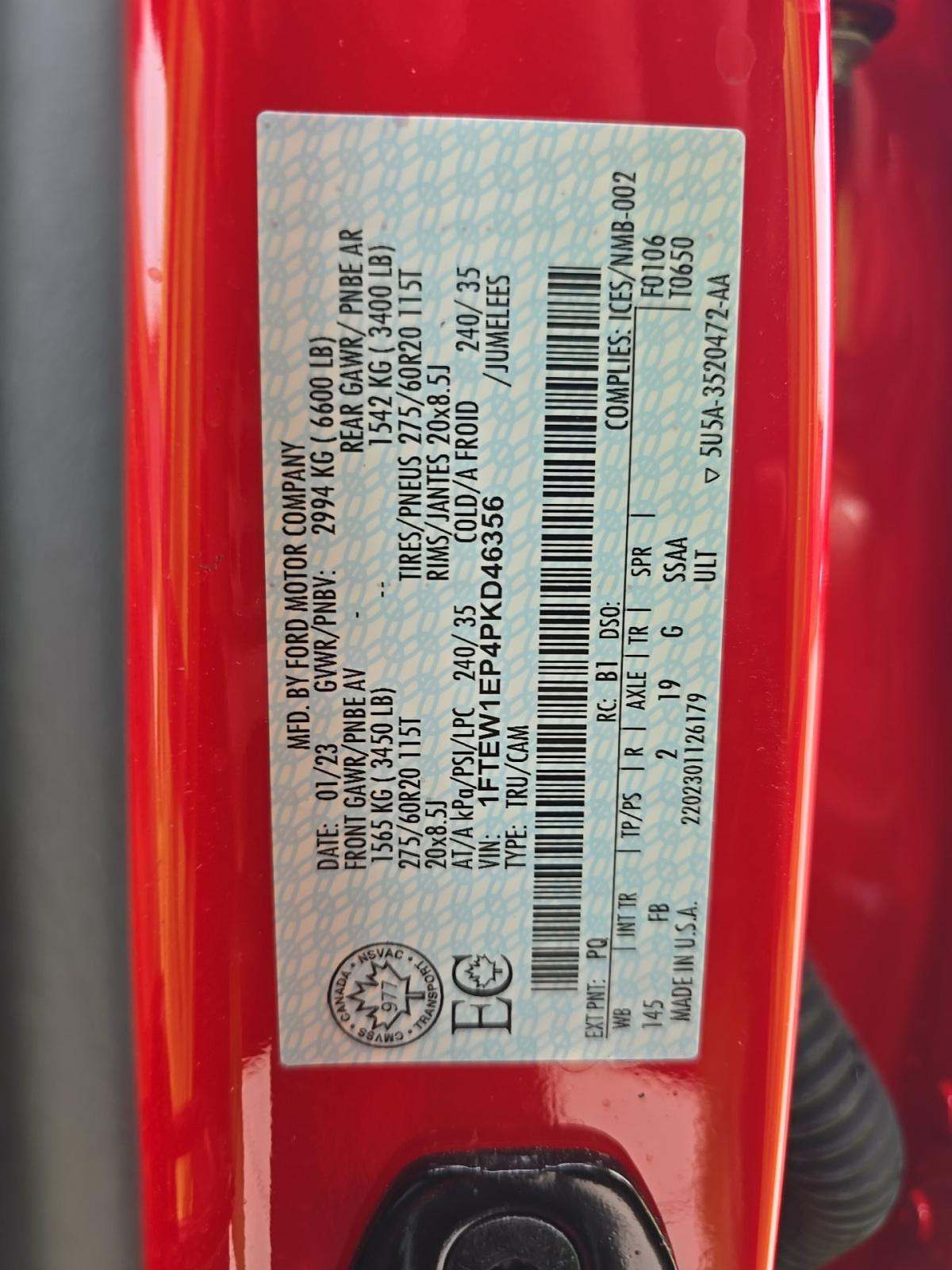 2023 Ford F-150 XLT AWD