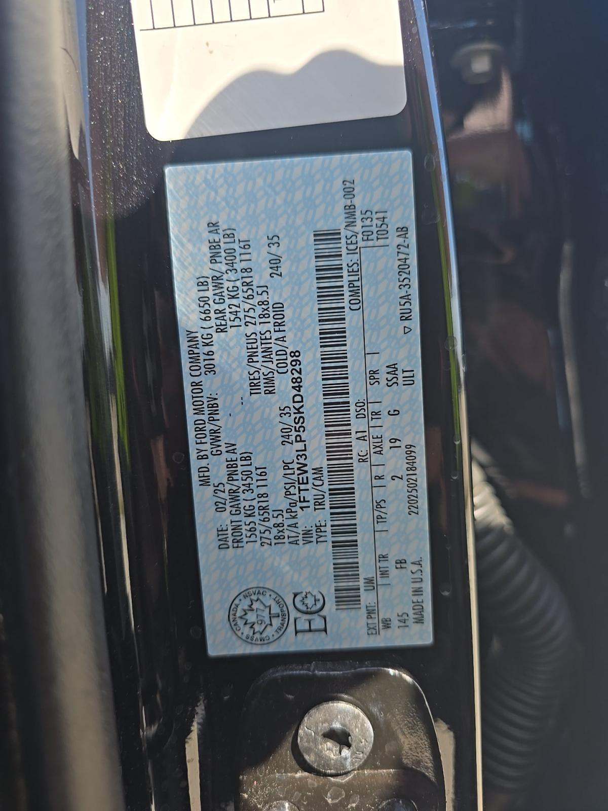 2025 Ford F-150 XLT AWD