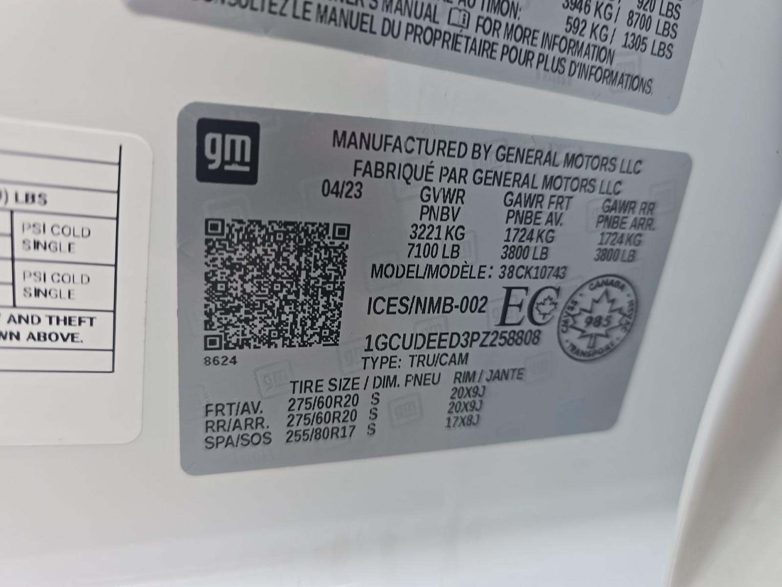 2023 Chevrolet Silverado 1500 RST AWD