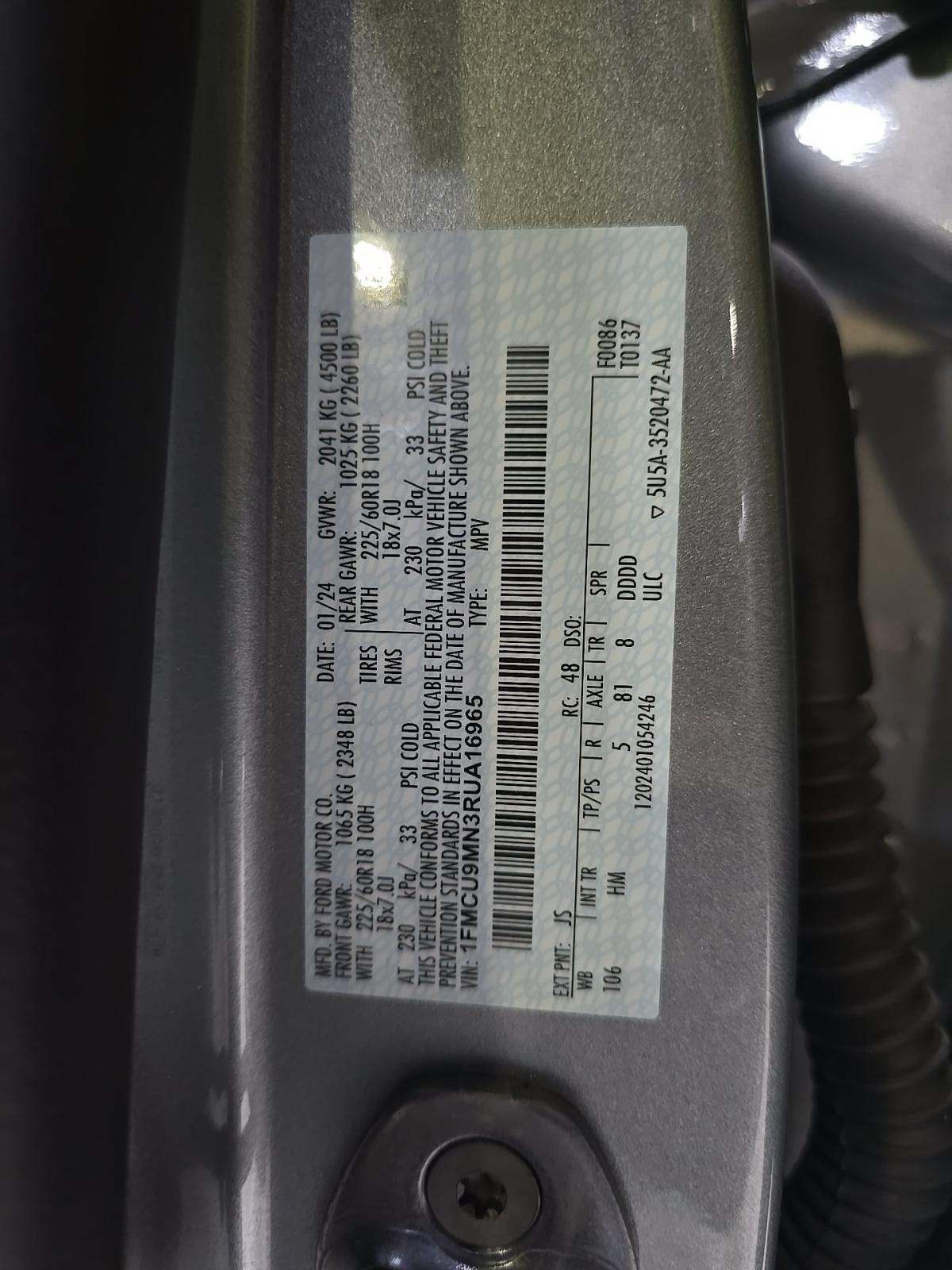 2024 Ford Escape ST-Line AWD