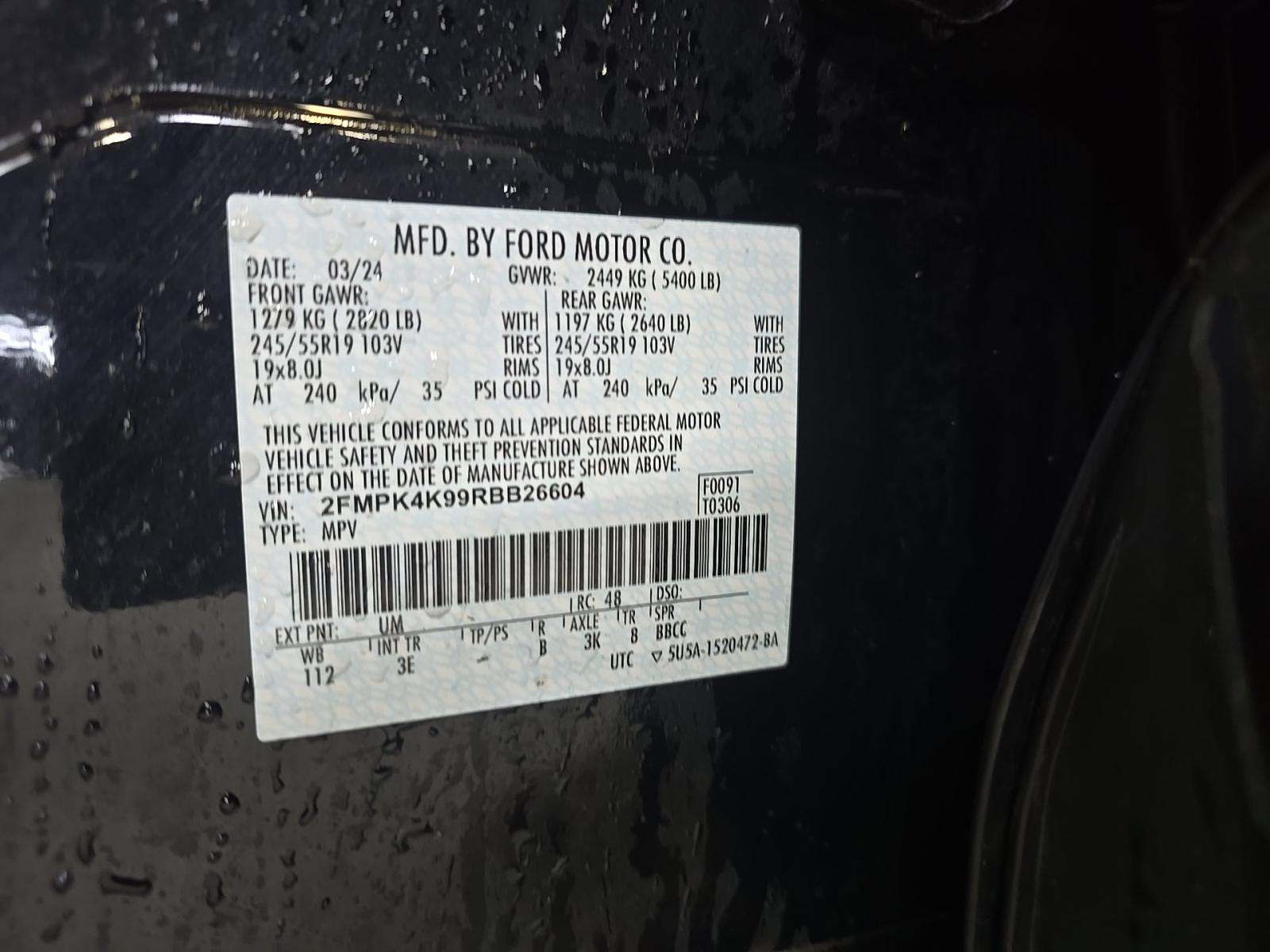 2024 Ford Edge Titanium AWD