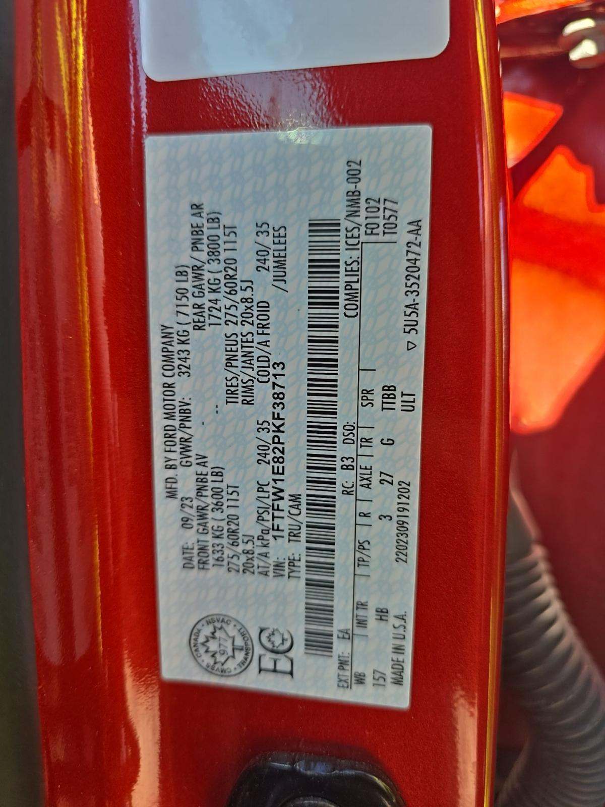 2023 Ford F-150 Lariat AWD