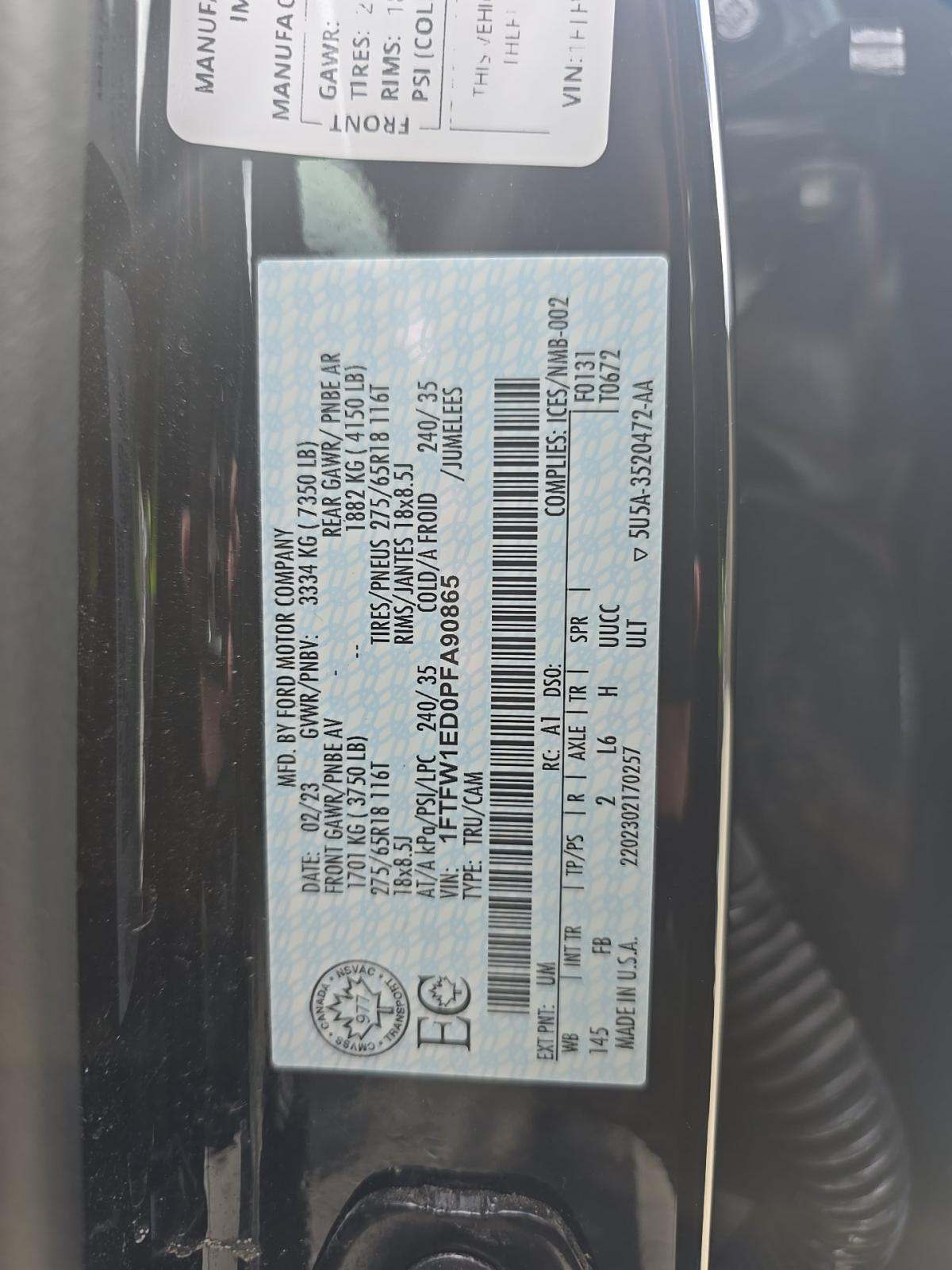 2023 Ford F-150 Hybrid XLT AWD
