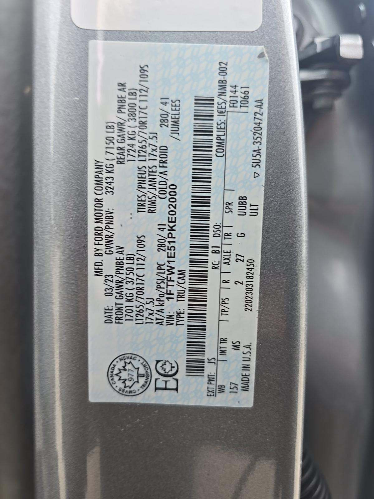 2023 Ford F-150 XLT AWD