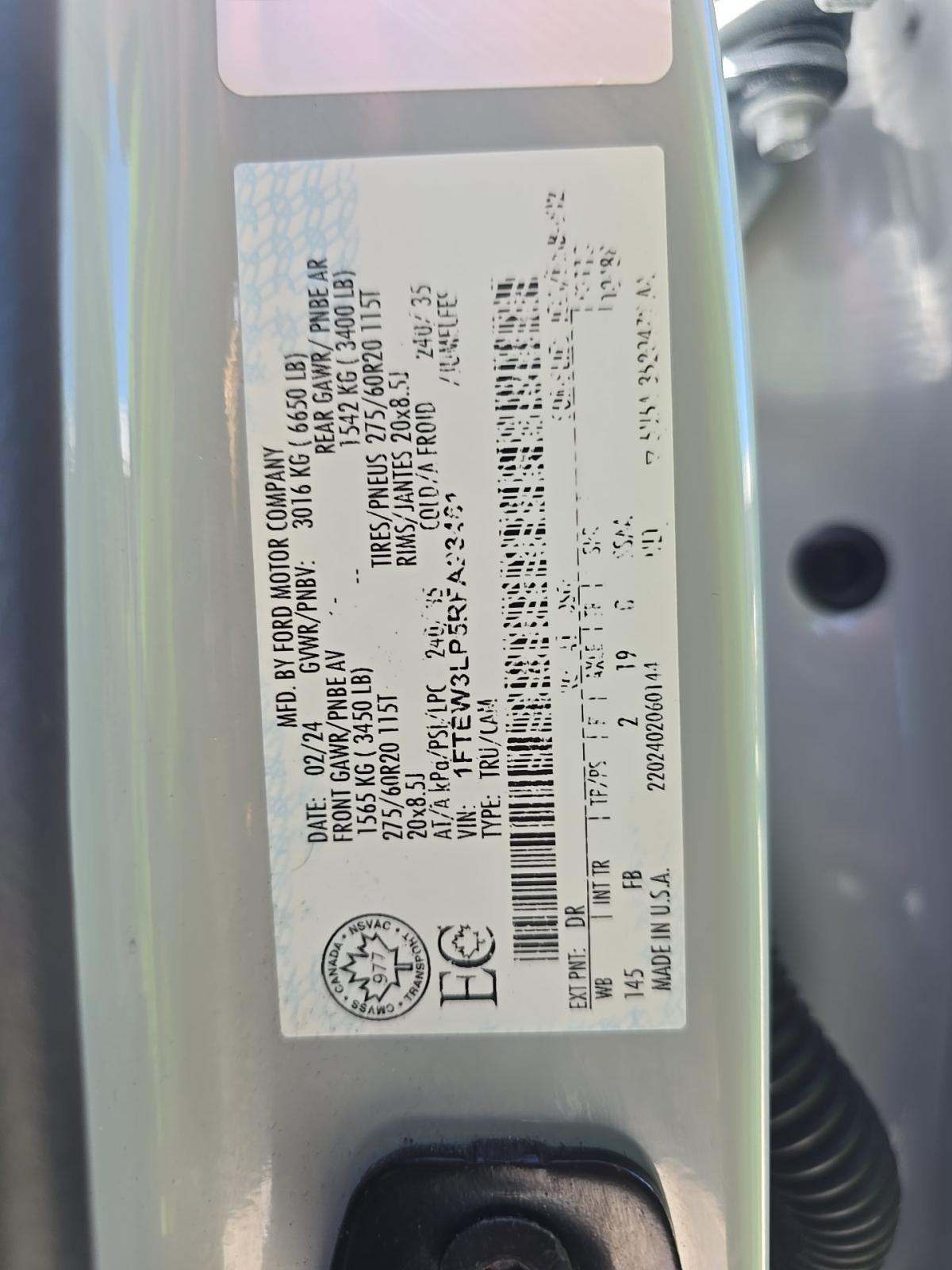 2024 Ford F-150 XLT AWD