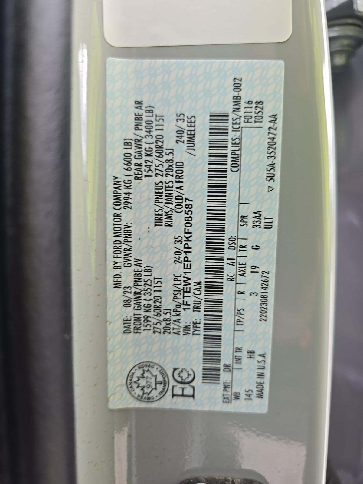 2023 Ford F-150 Lariat AWD