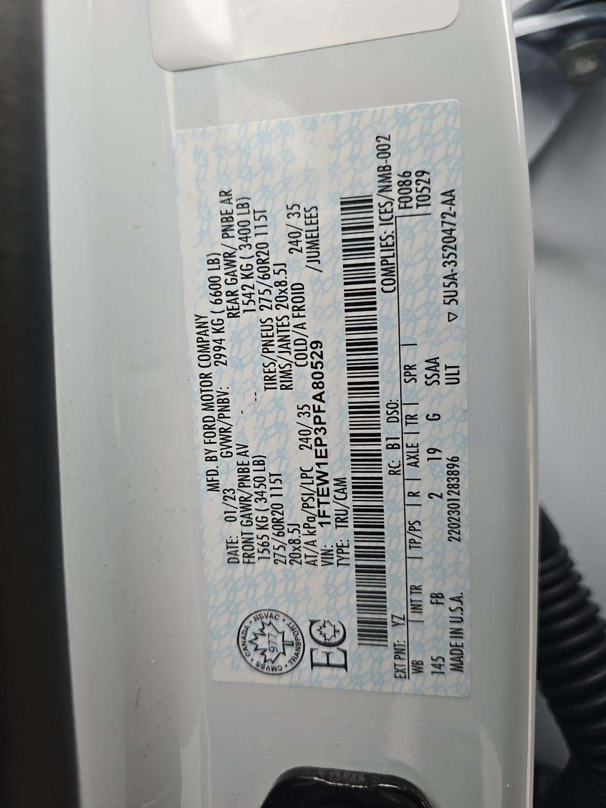 2023 Ford F-150 XLT AWD