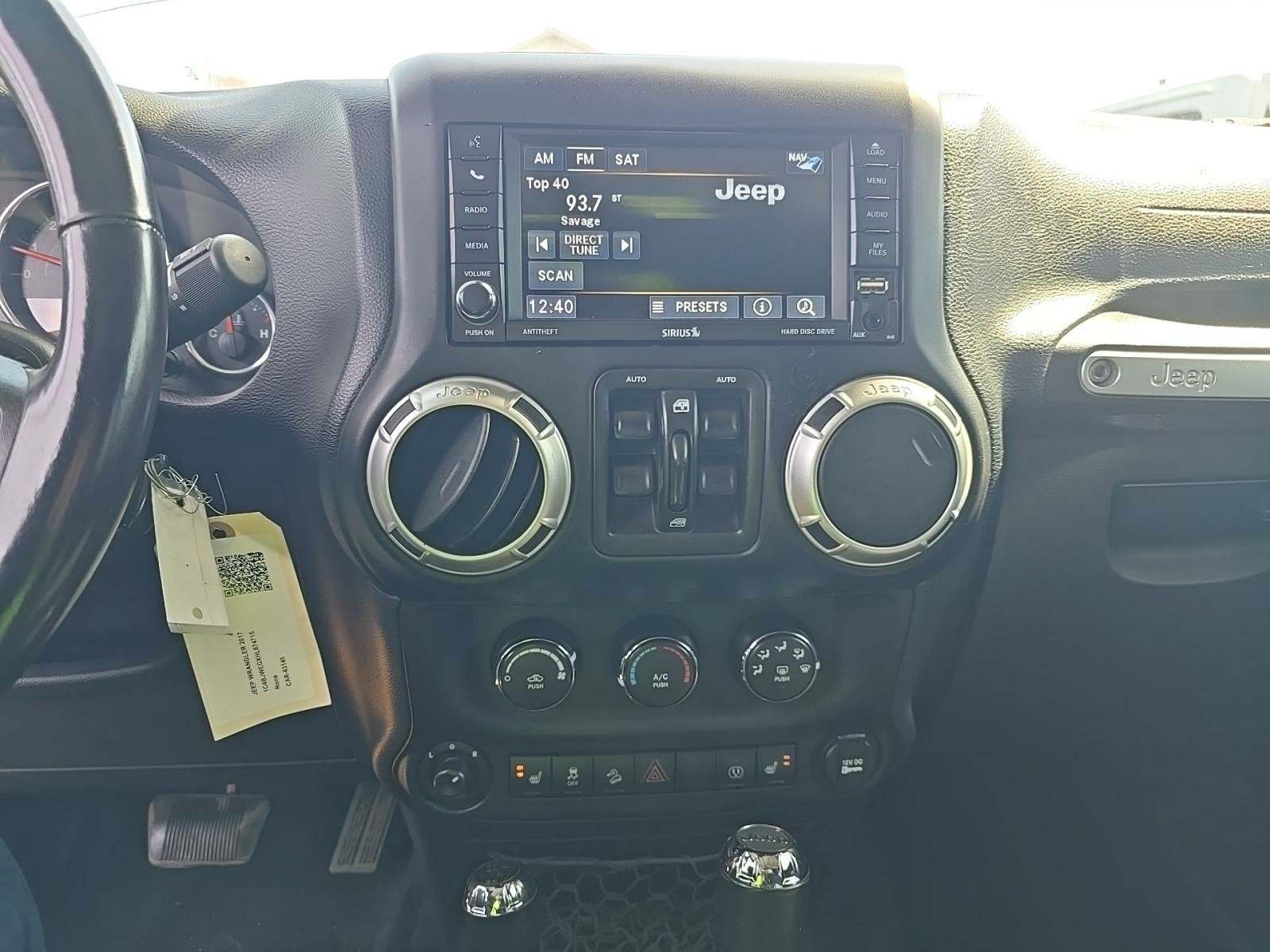 2017 Jeep Wrangler Unlimited Sahara AWD