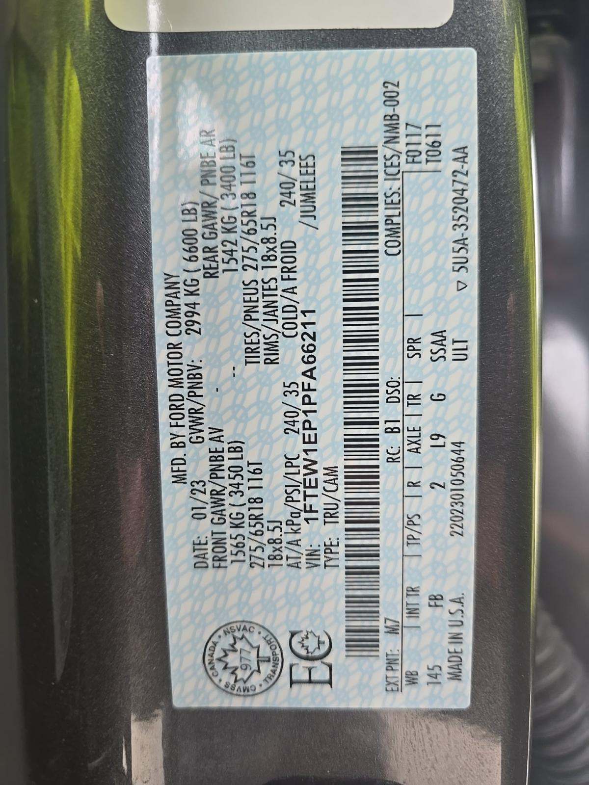 2023 Ford F-150 XLT AWD