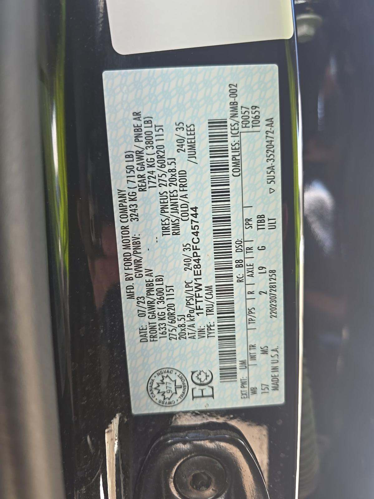 2023 Ford F-150 XLT AWD