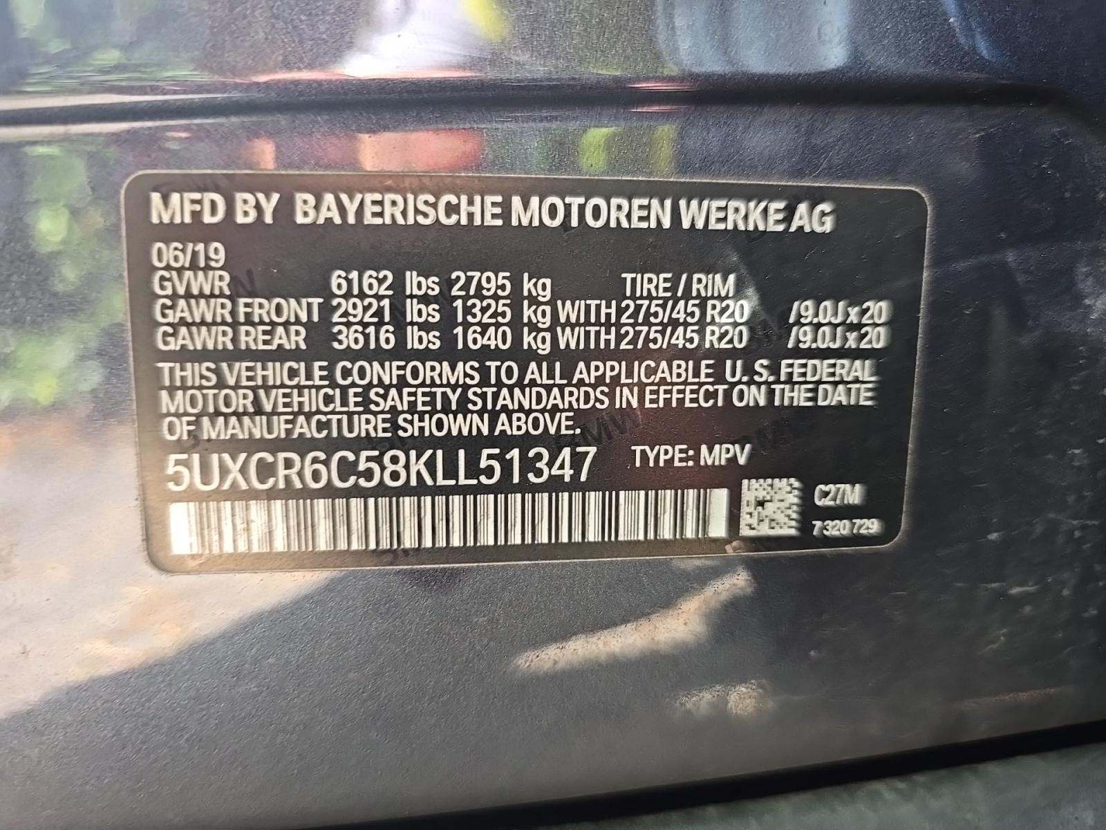 2019 BMW X5 xDrive40i AWD