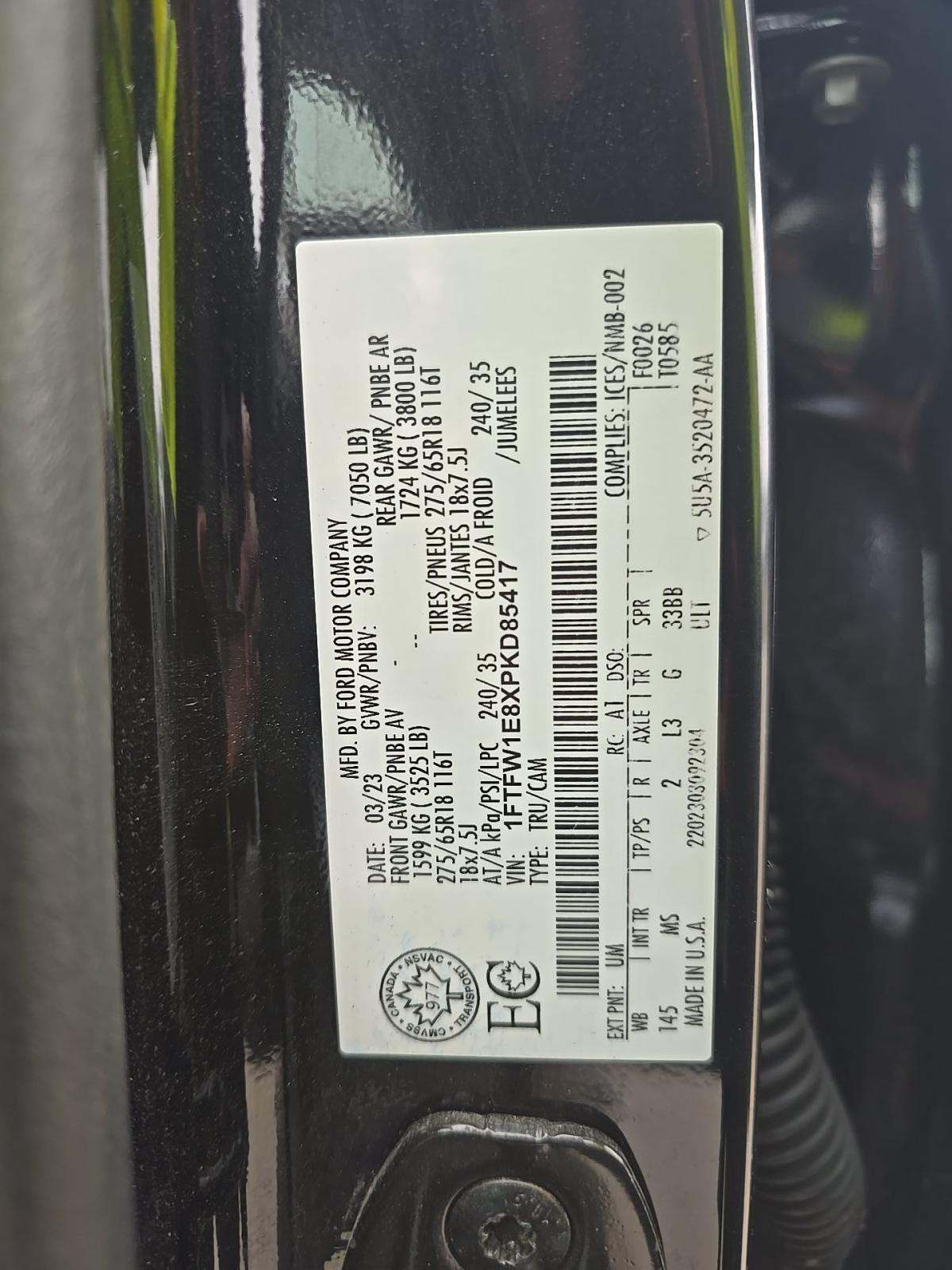 2023 Ford F-150 XLT AWD