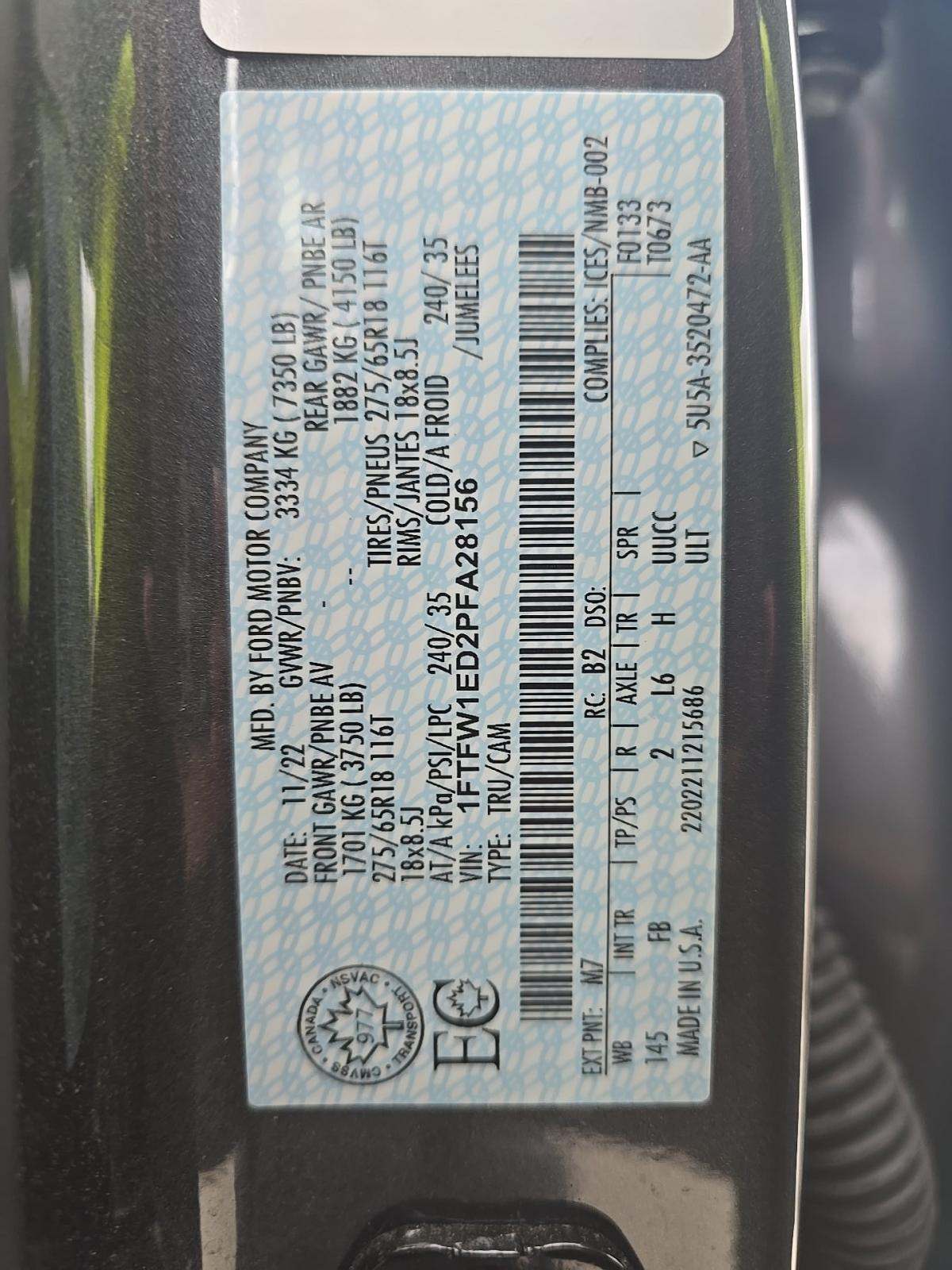 2023 Ford F-150 Hybrid XLT AWD