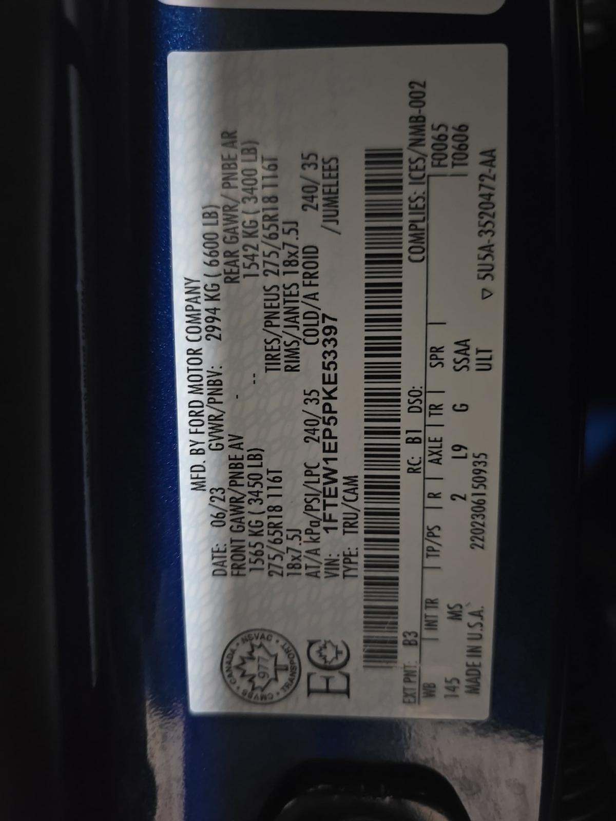 2023 Ford F-150 XLT AWD