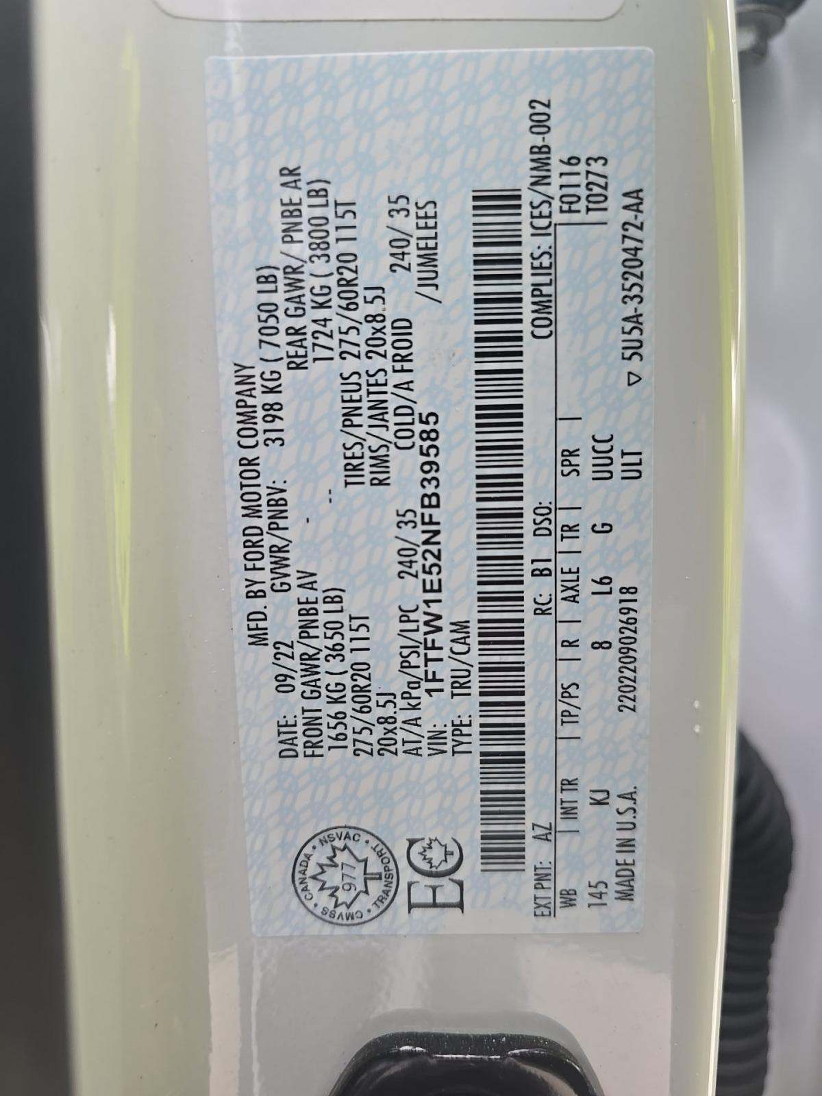 2022 Ford F-150 King Ranch AWD