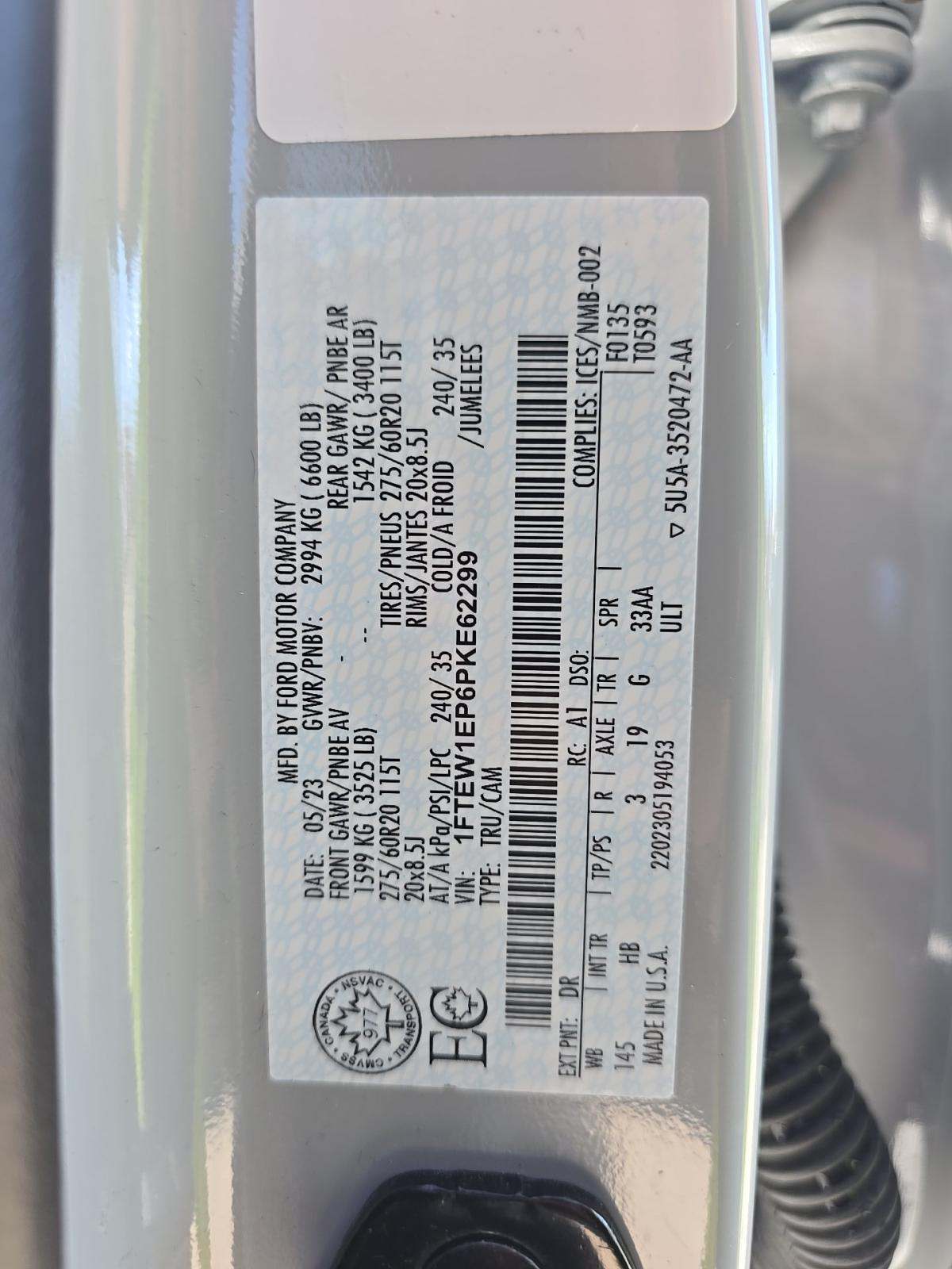 2023 Ford F-150 Lariat AWD