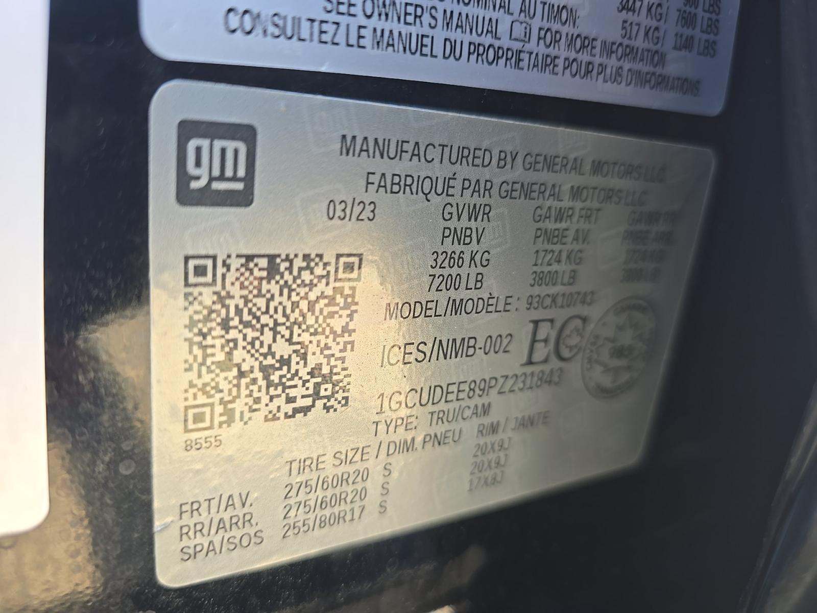 2023 Chevrolet Silverado 1500 RST AWD