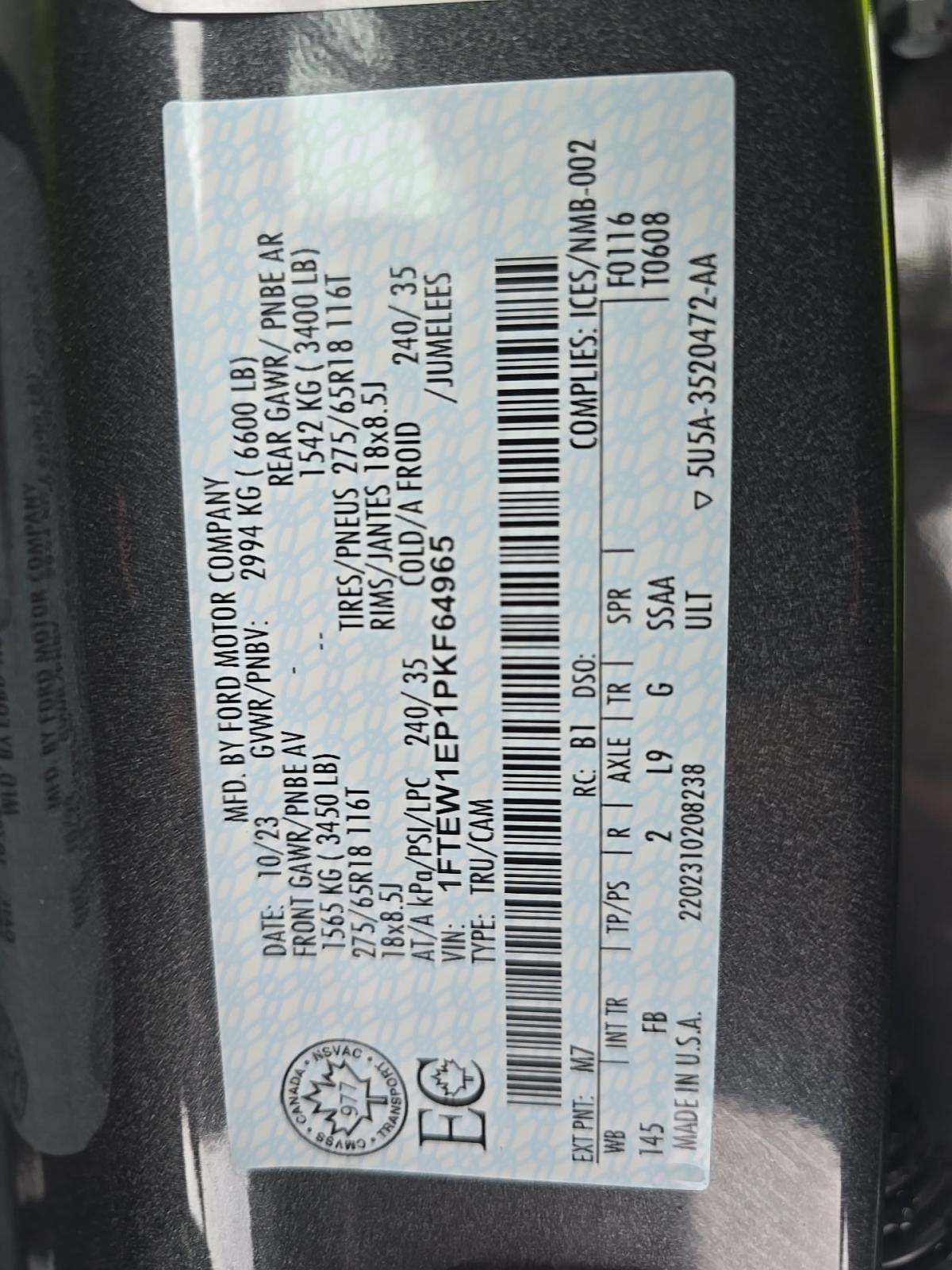 2023 Ford F-150 XLT AWD