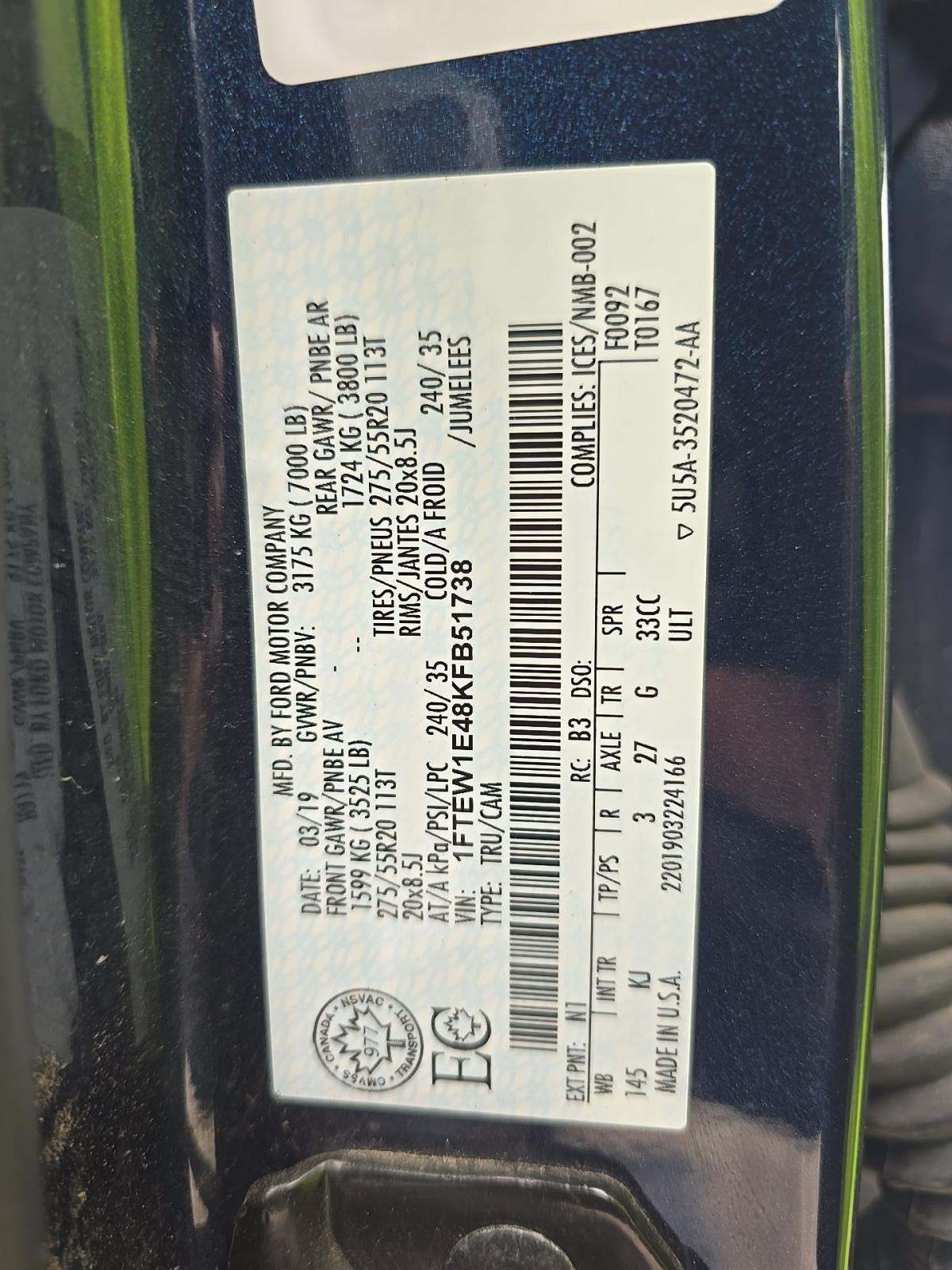 2019 Ford F-150 King Ranch AWD