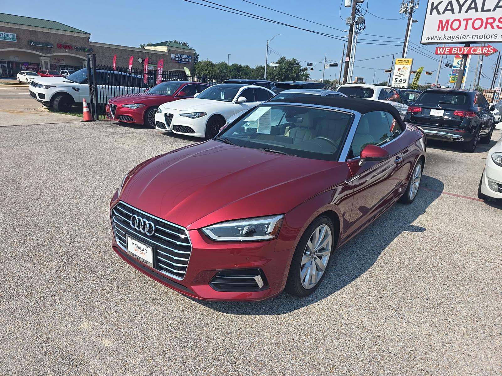 2018 Audi A5 Cabriolet Premium Plus Convertible