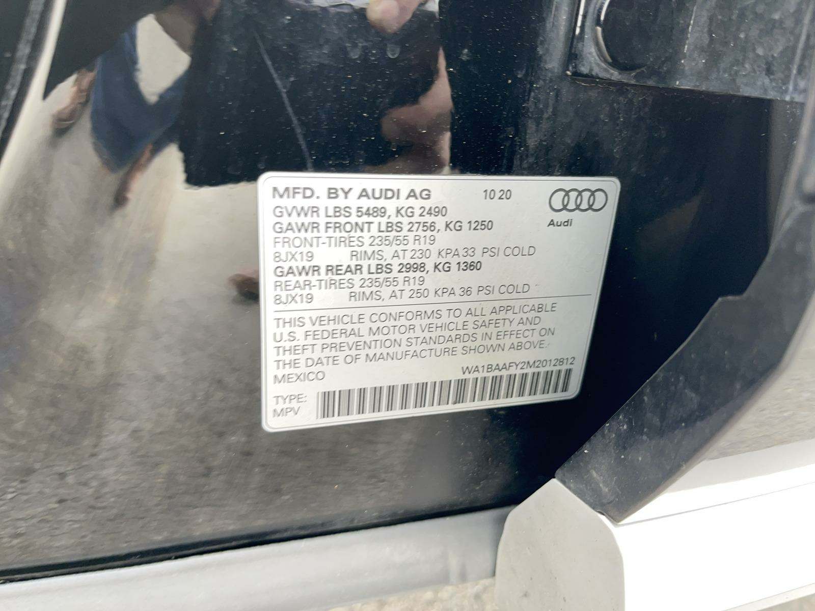 2021 Audi Q5 Premium Plus AWD