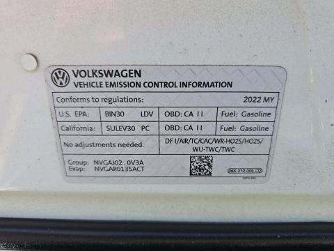 2022 Volkswagen Tiguan 2.0T SE FWD