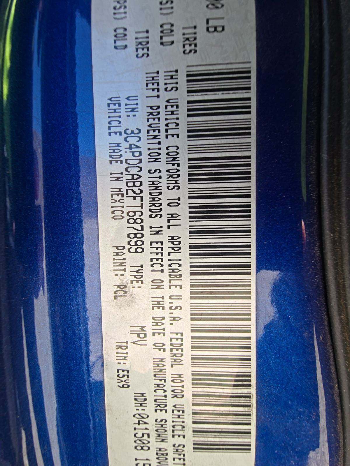 2015 Dodge Journey SE American Value Pkg FWD