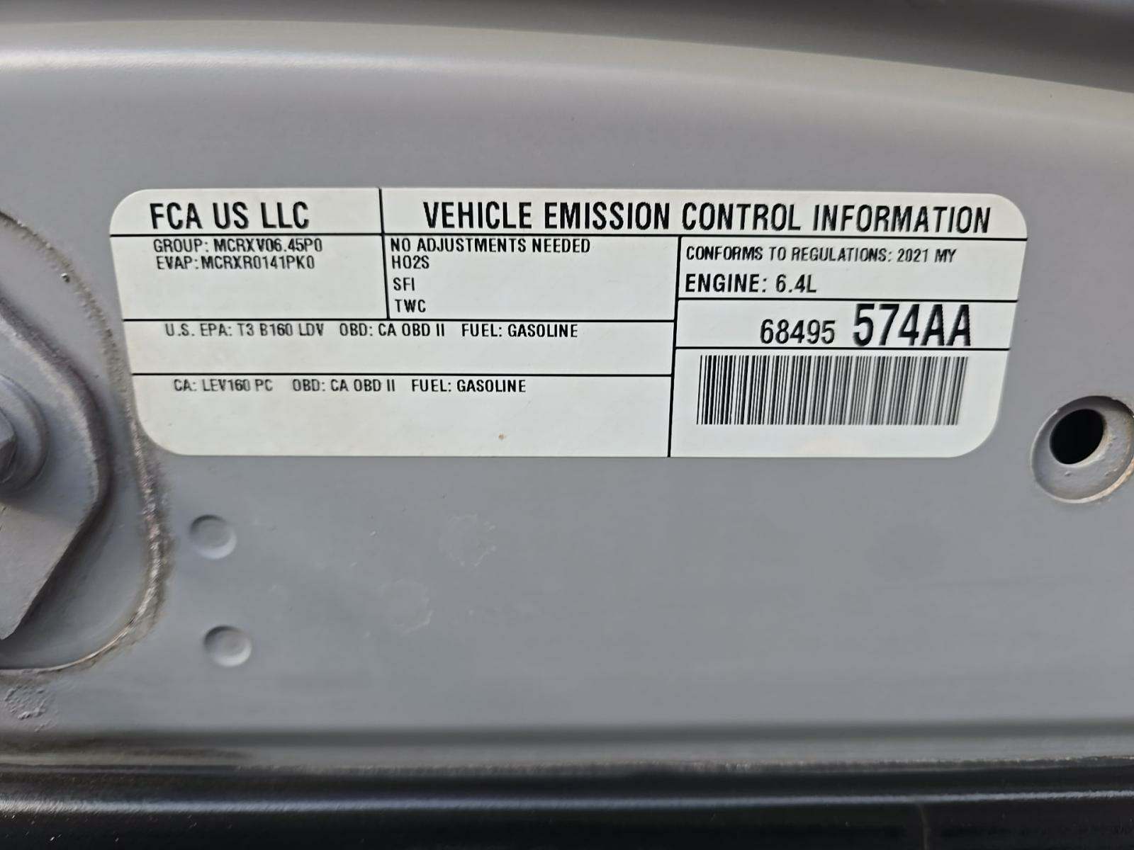 2021 Dodge Charger Scat Pack Widebody RWD