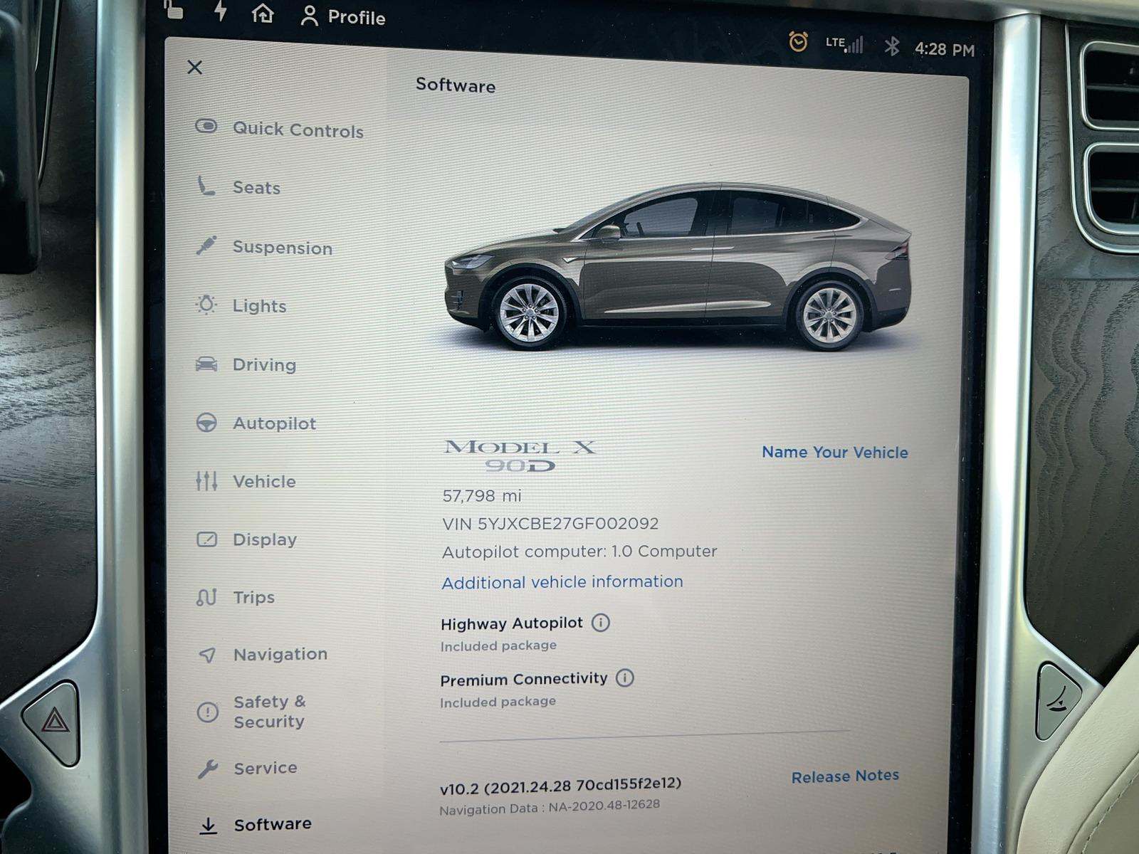 2016 Tesla Model X 90D AWD
