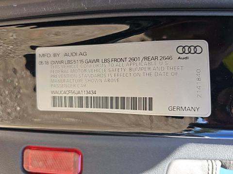 2018 Audi S5 Prestige AWD