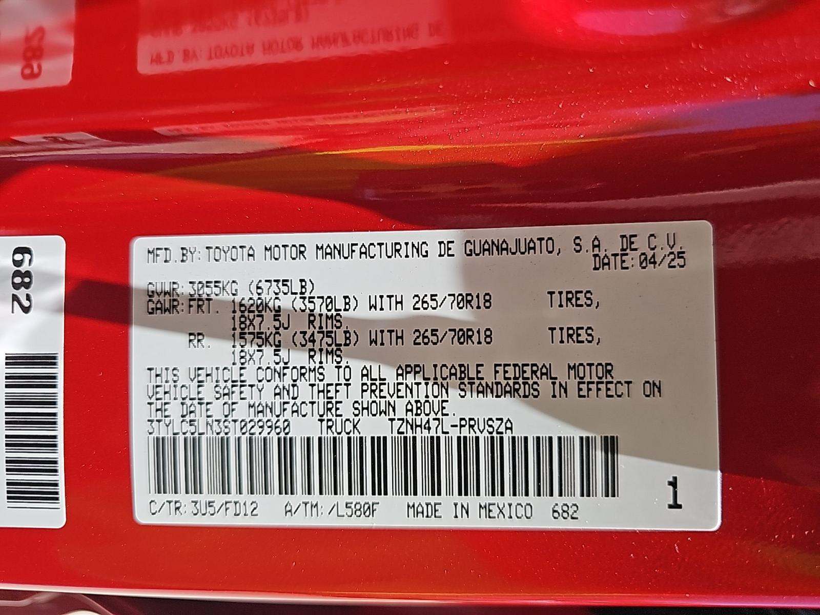 2025 Toyota Tacoma Hybrid TRD Off-Road AWD