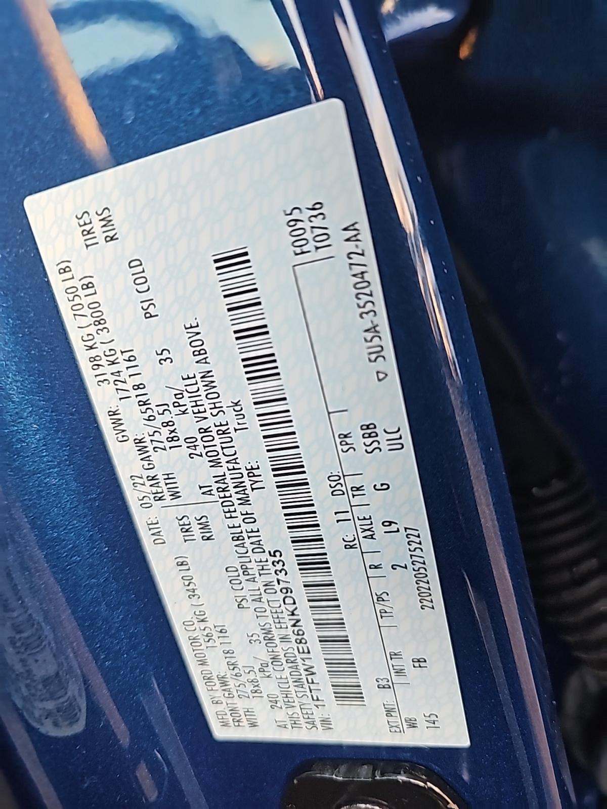 2022 Ford F-150 XLT AWD