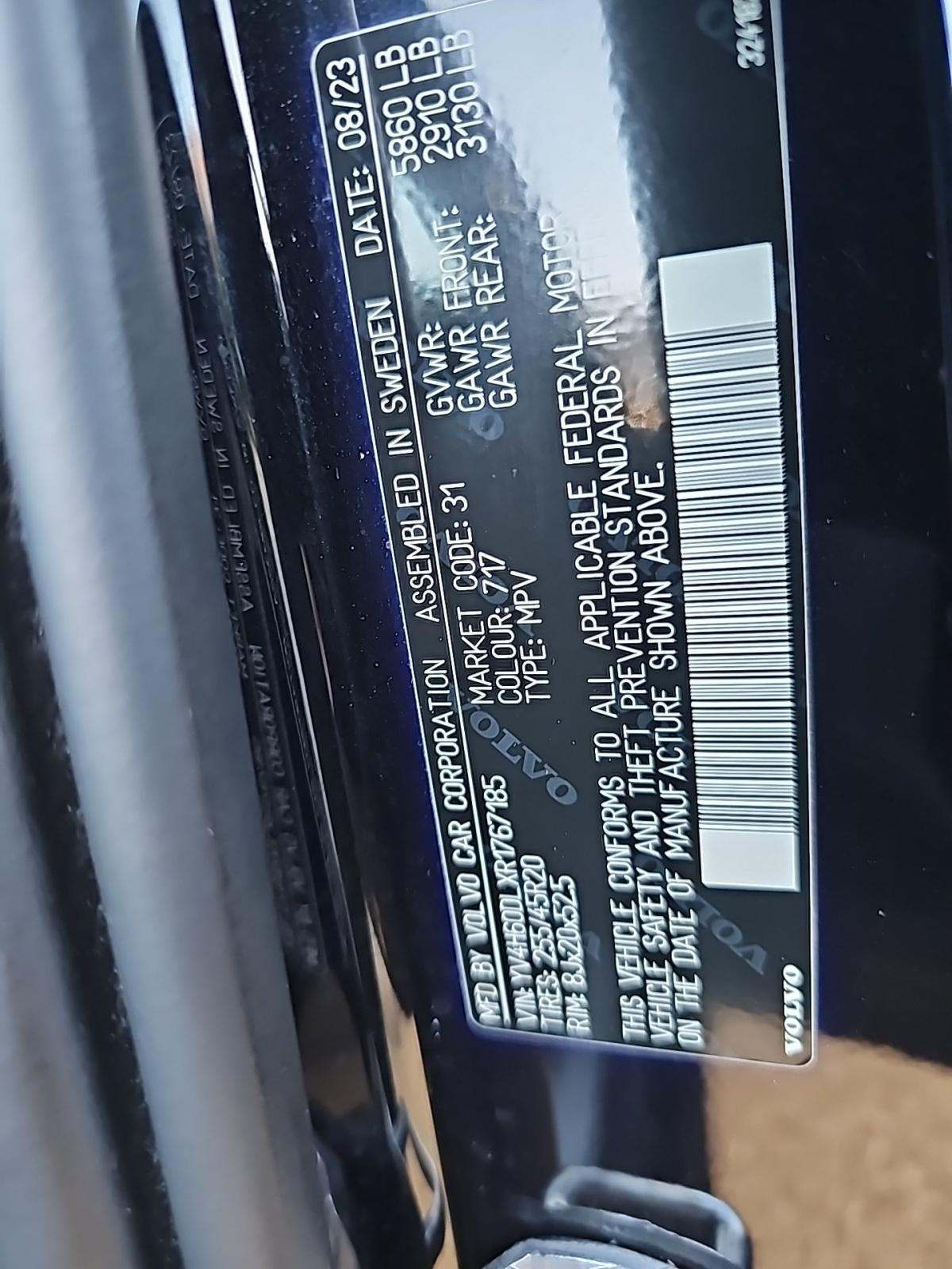 2024 Volvo XC60 Recharge T8 Plus AWD