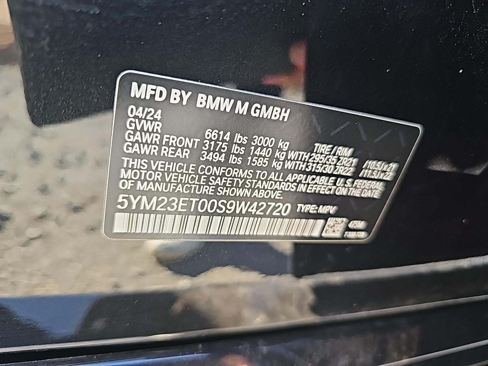 2025 BMW X6 M Competition AWD