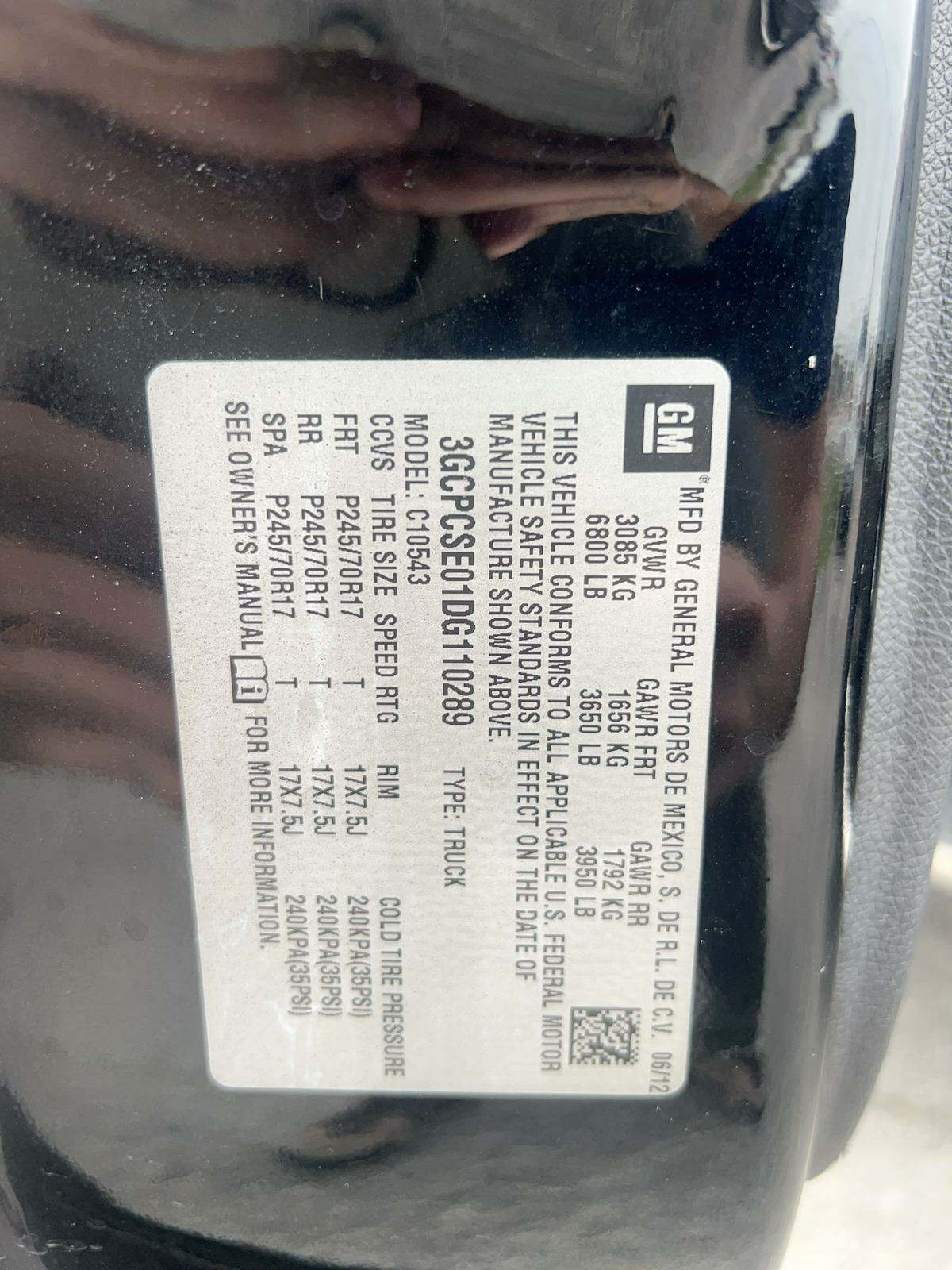 2013 Chevrolet Silverado 1500 LT RWD