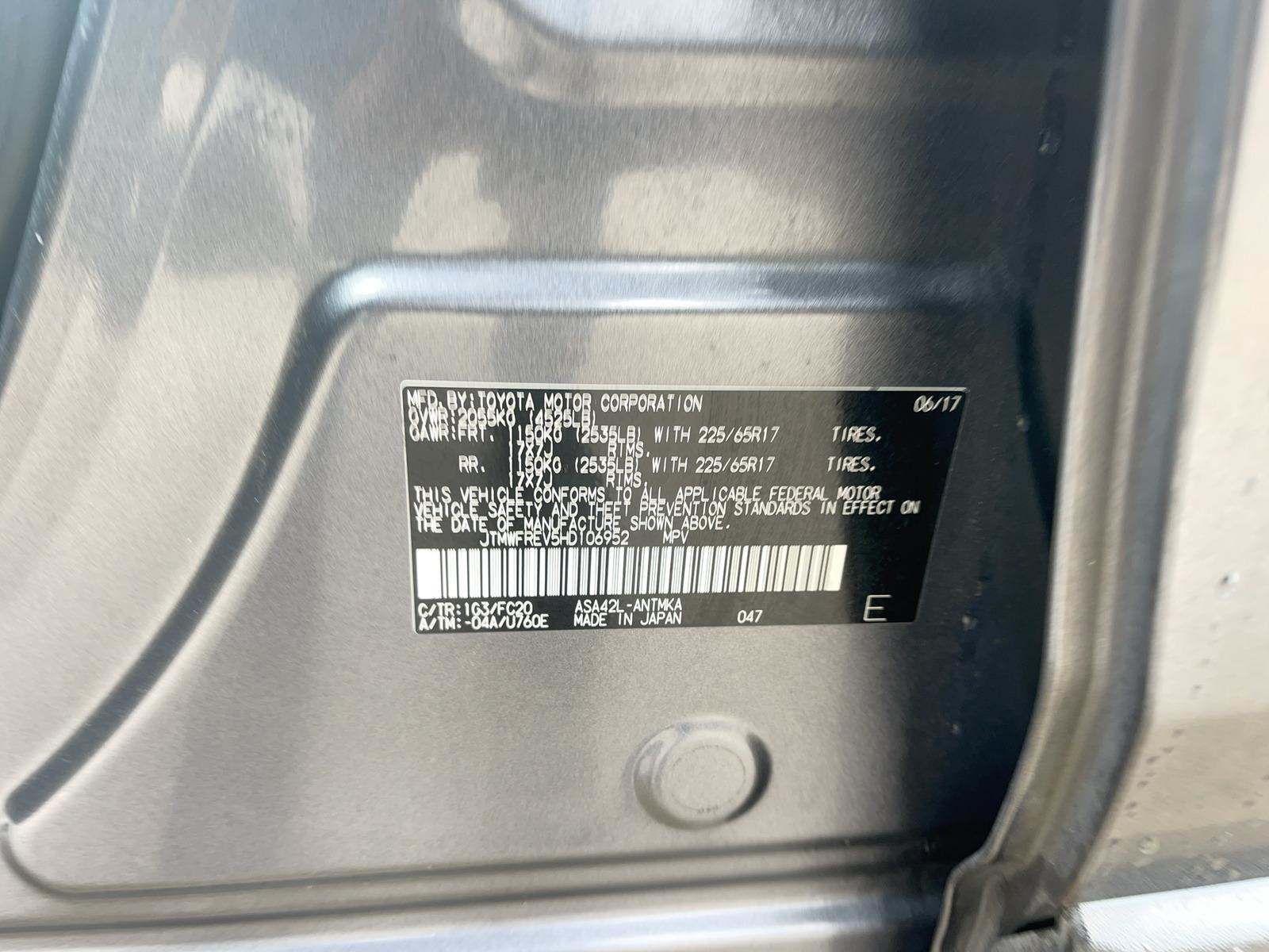 2017 Toyota RAV4 XLE FWD