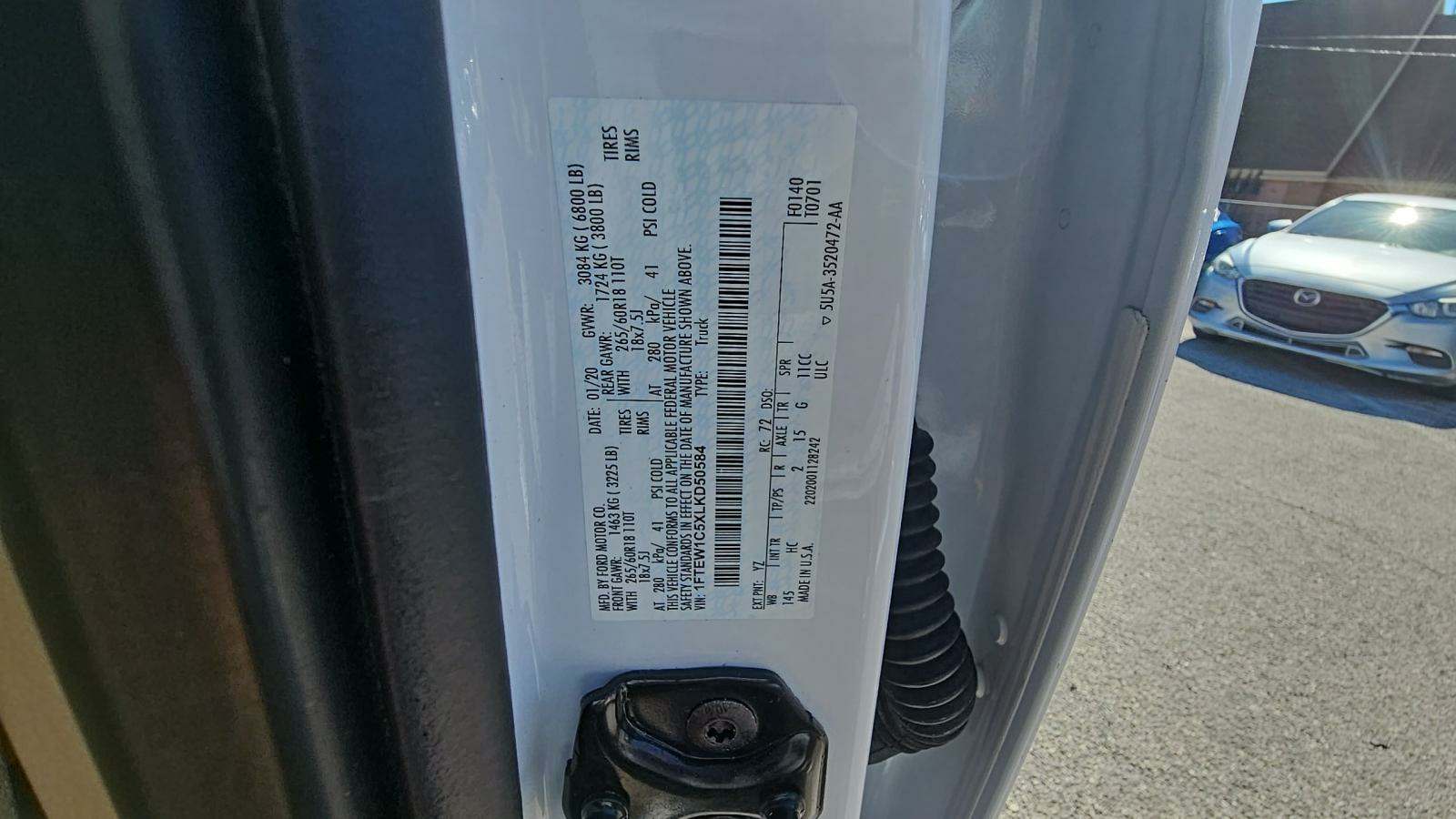 2020 Ford F-150 LARIAT RWD