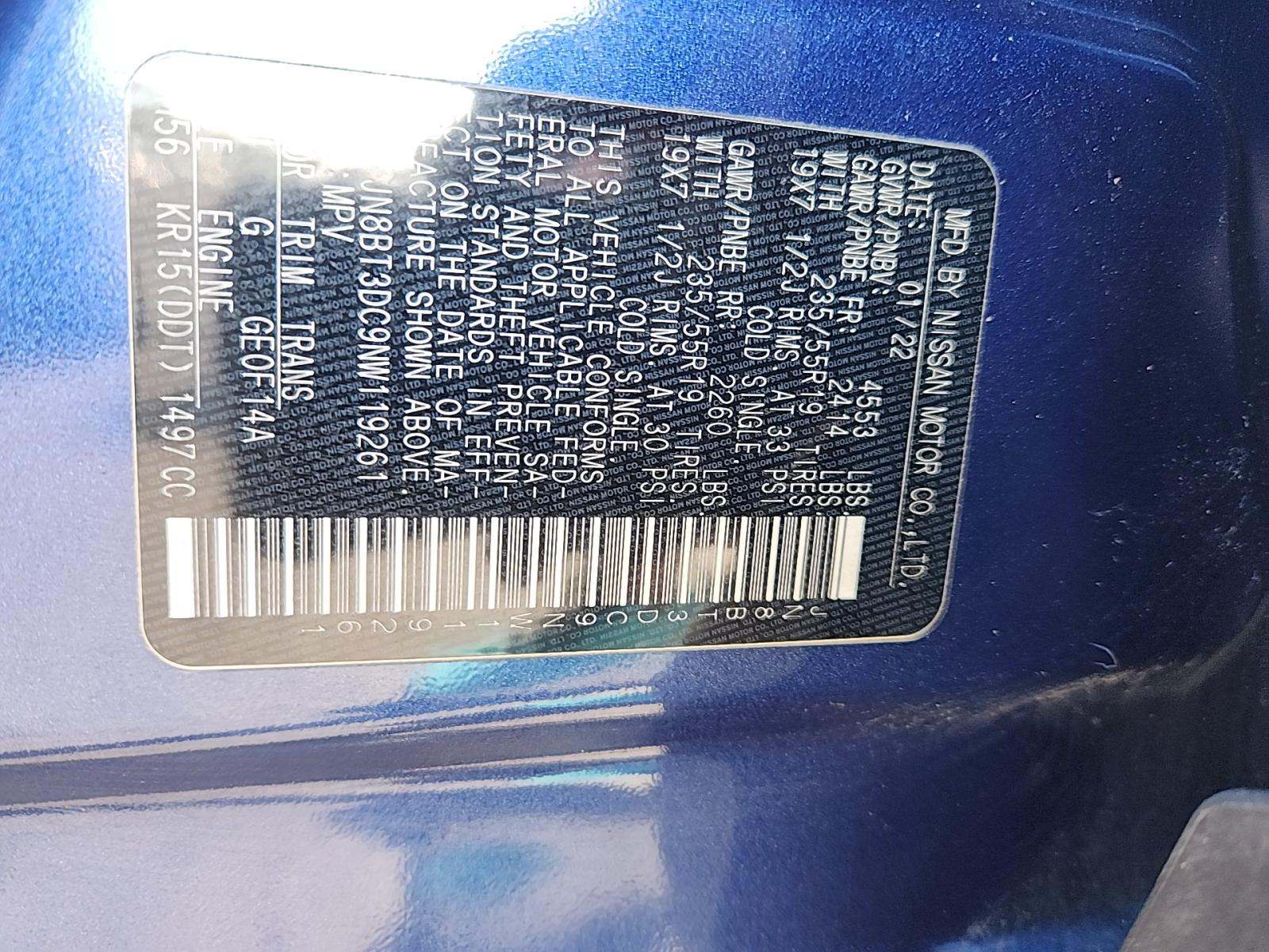 2022 Nissan Rogue Platinum FWD