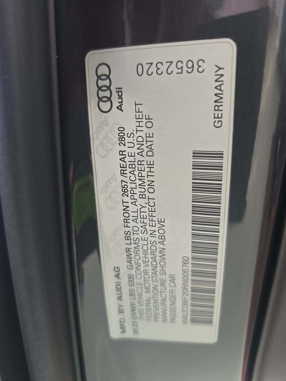 2024 Audi A6 Premium AWD