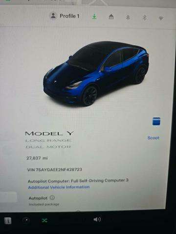 2022 Tesla Model Y Long Range AWD