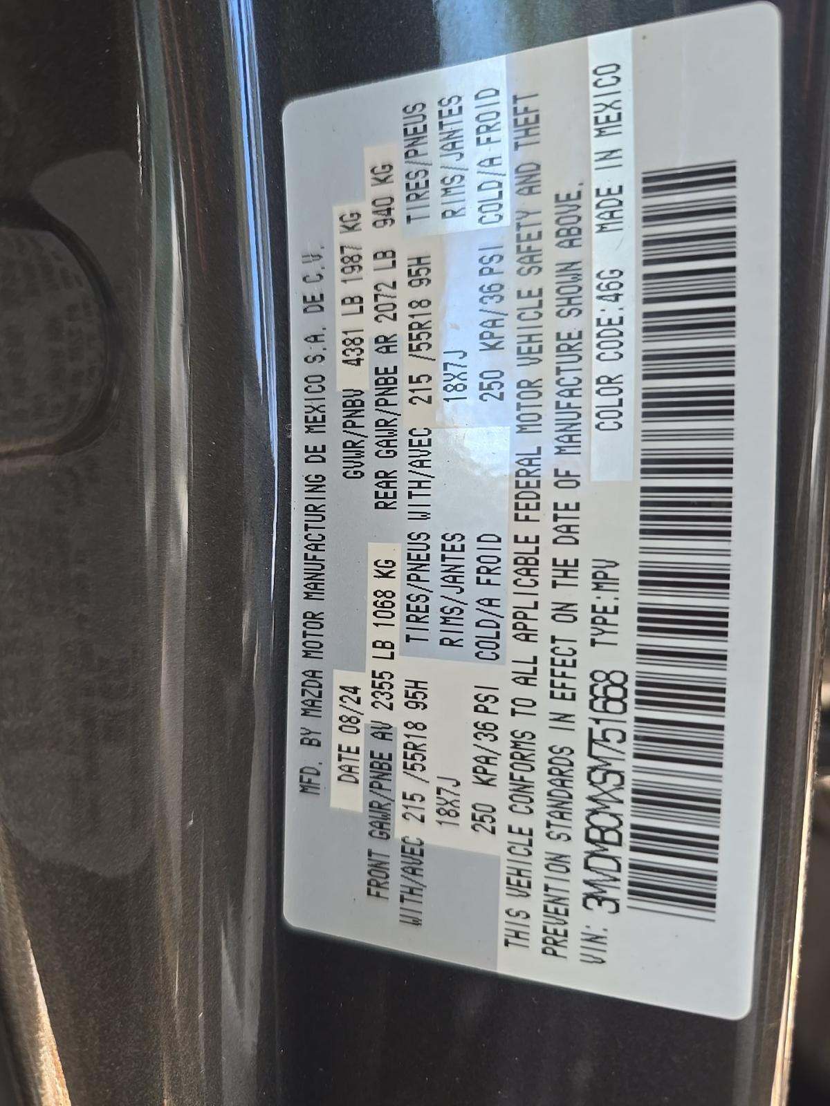 2025 MAZDA CX-30 2.5 S Preferred Package AWD